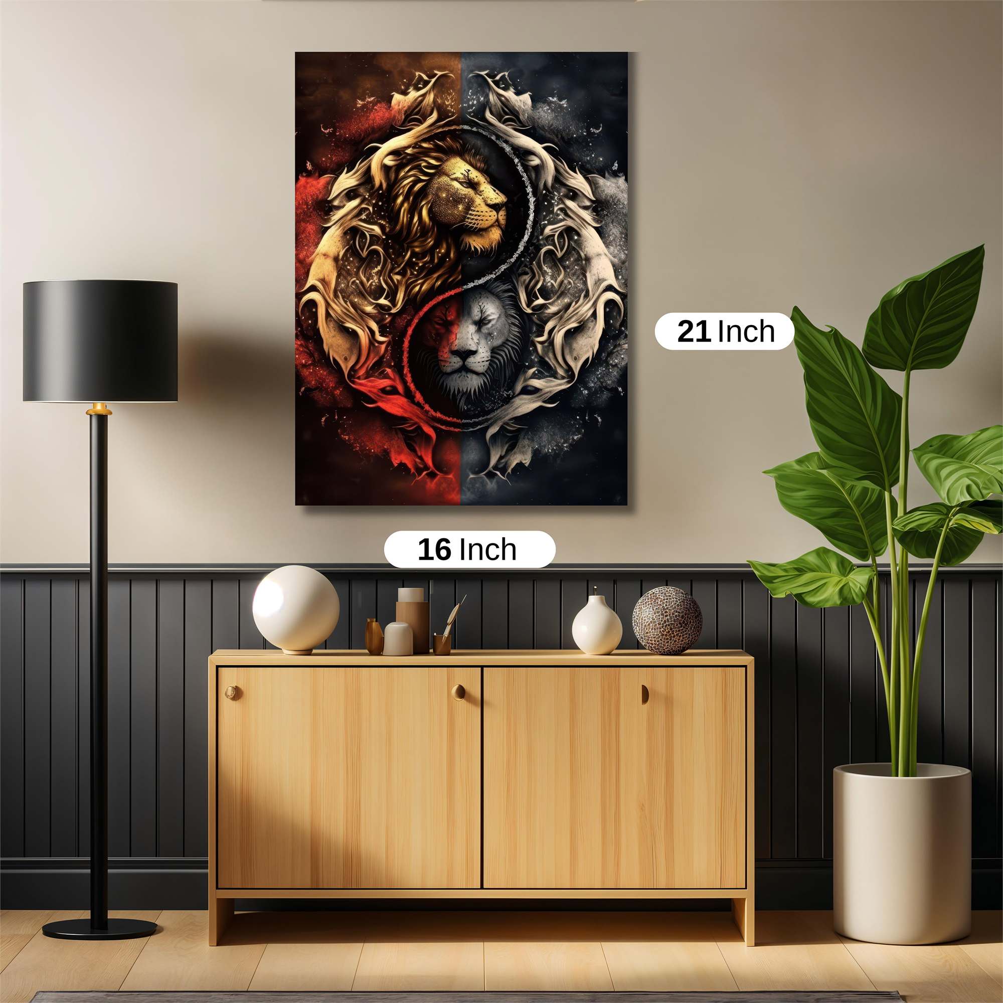 Lion Duality Safe Wall Magnetic / M