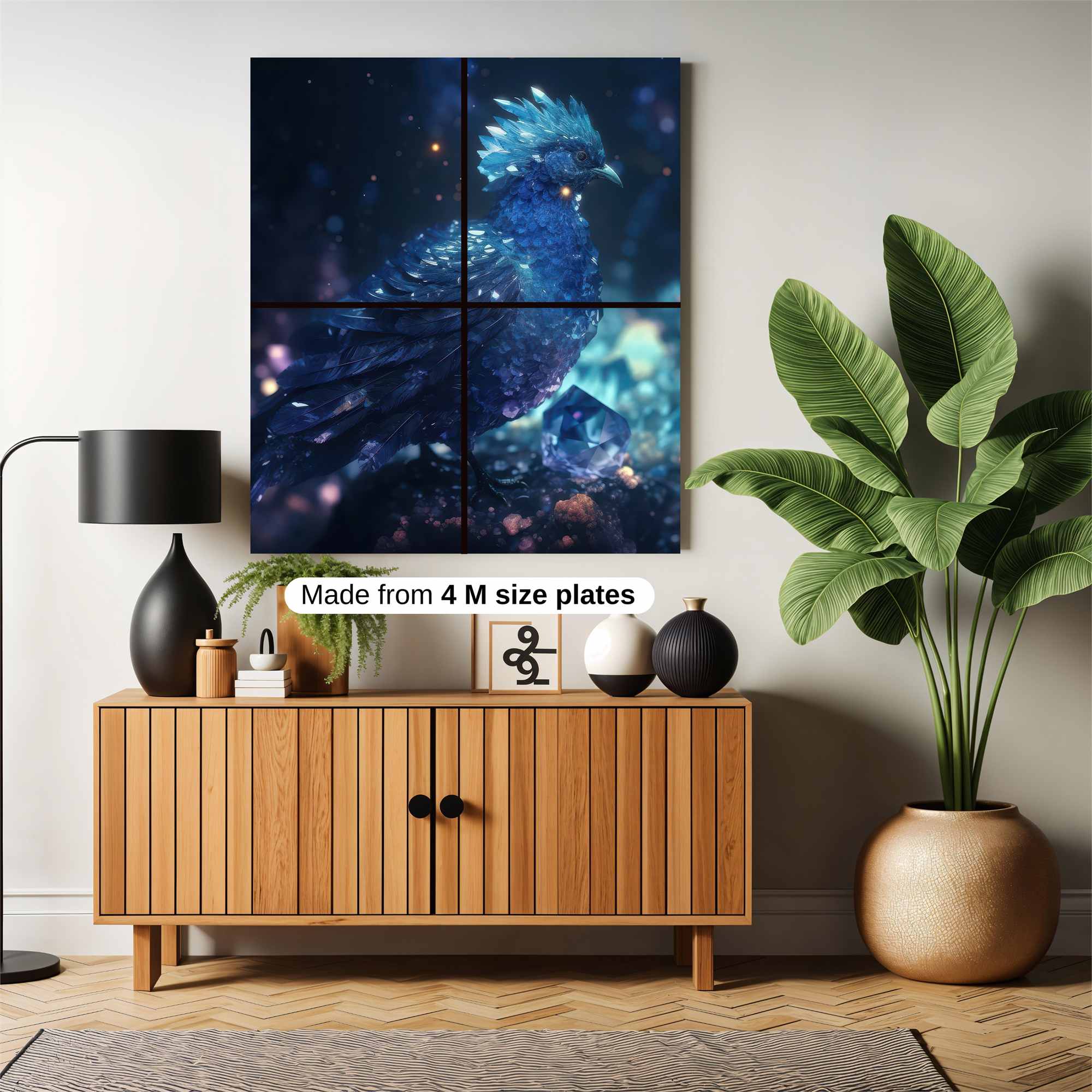 Crystal Serenity Safe Wall Magnetic / M