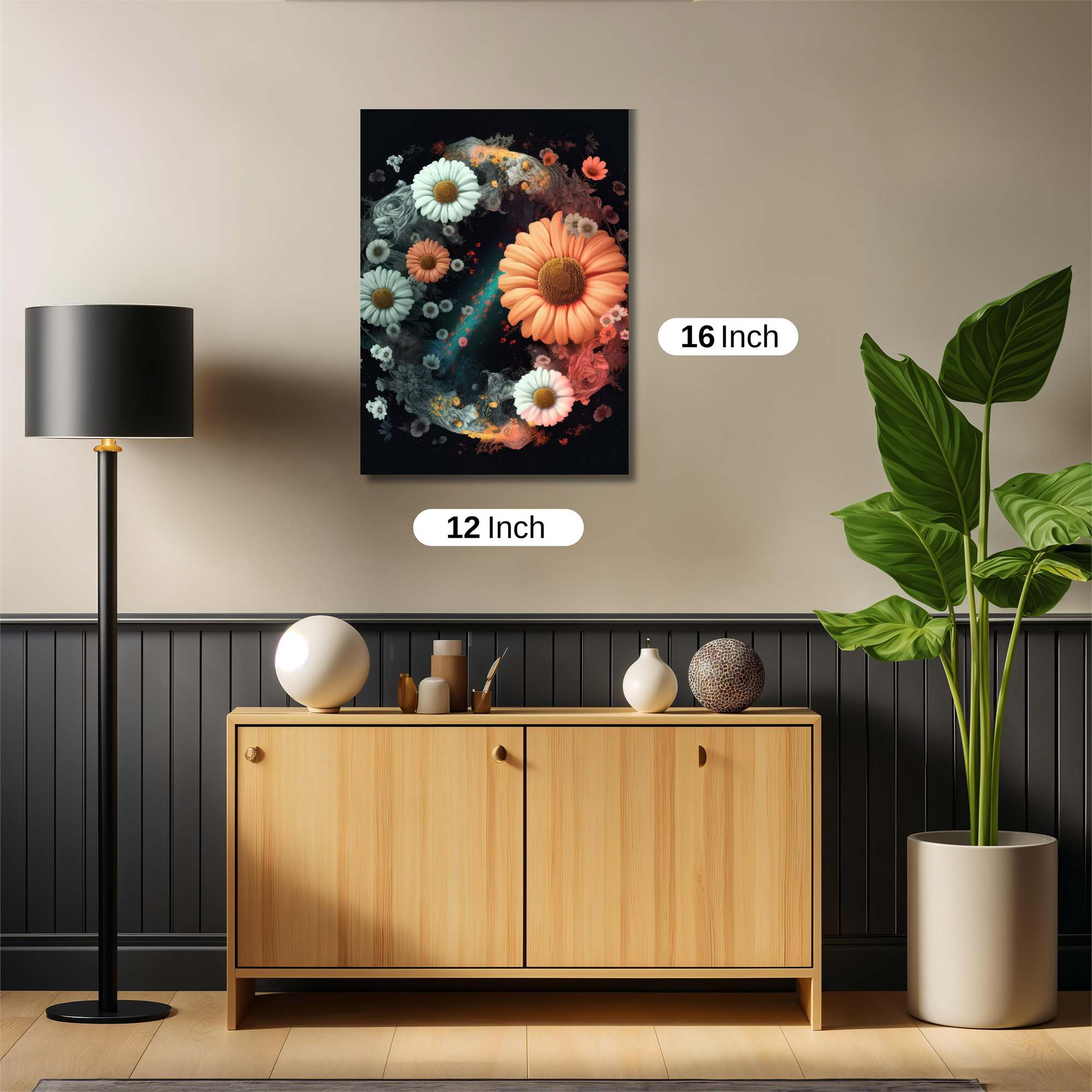 Floral Dream Safe Wall Magnetic / M