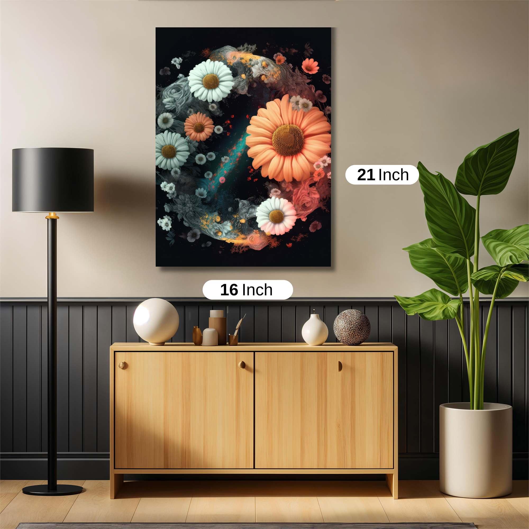 Floral Dream Safe Wall Magnetic / M