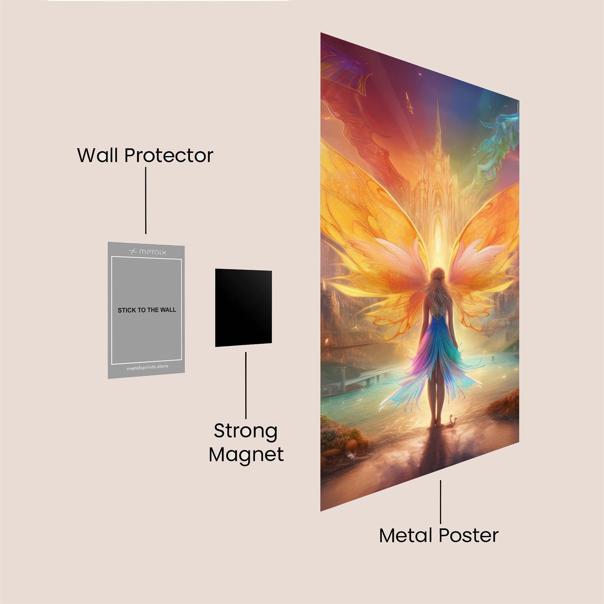 Fairy Radiance Safe Wall Magnetic / M