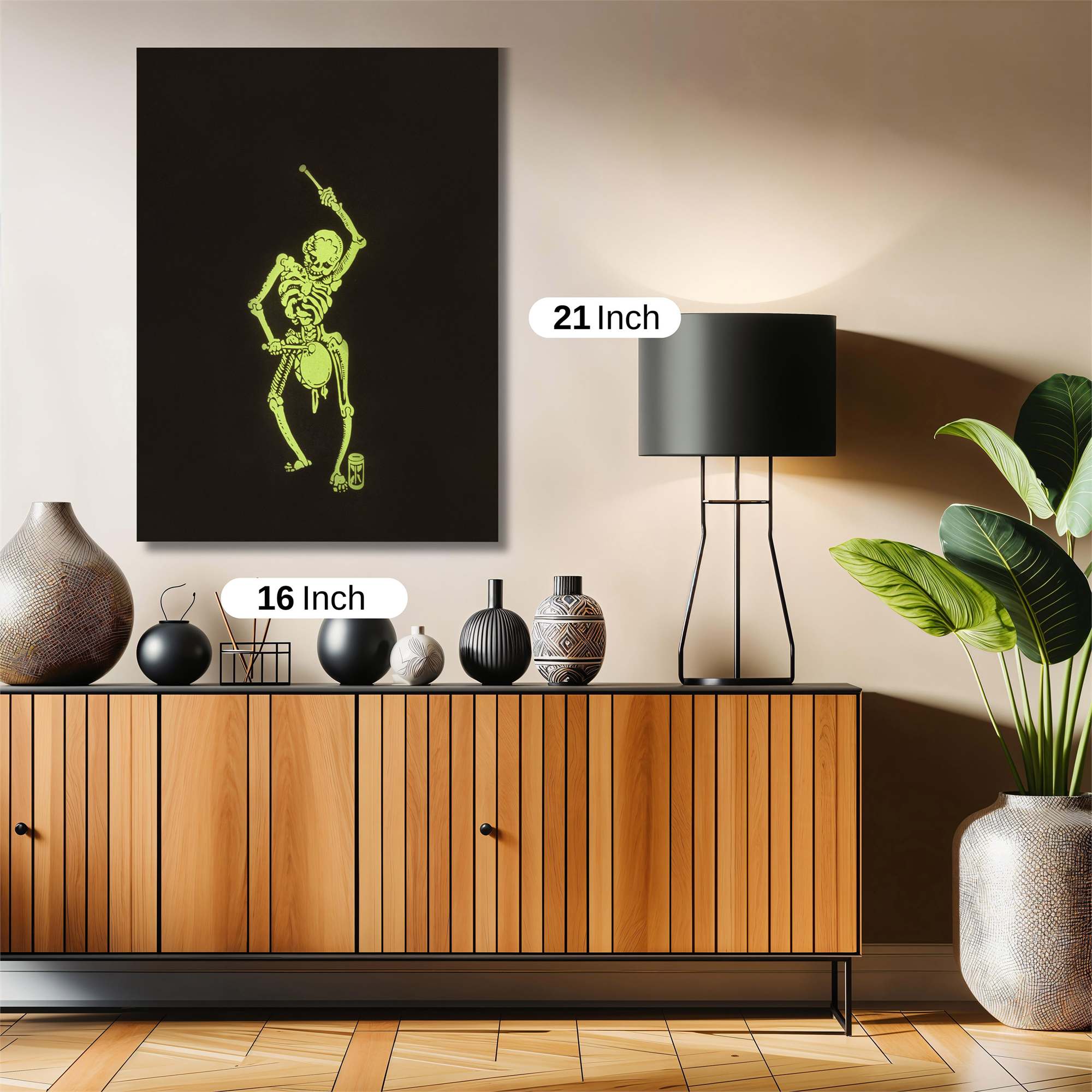 Skeleton Jive Safe Wall Magnetic / M