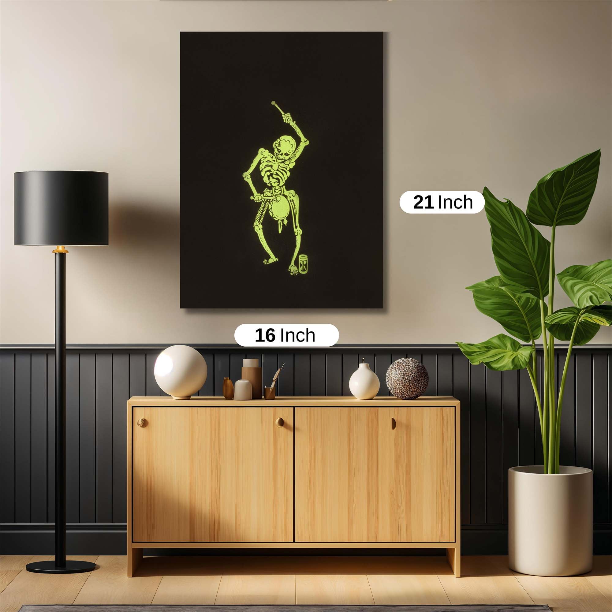 Skeleton Jive Safe Wall Magnetic / M