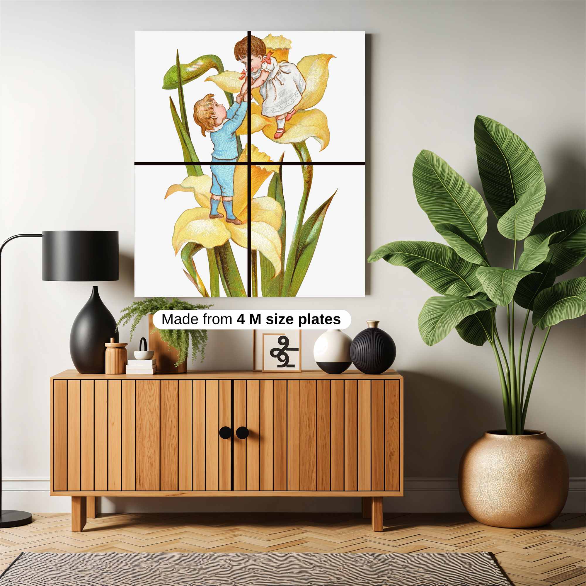 Daffodil Delight Safe Wall Magnetic / M