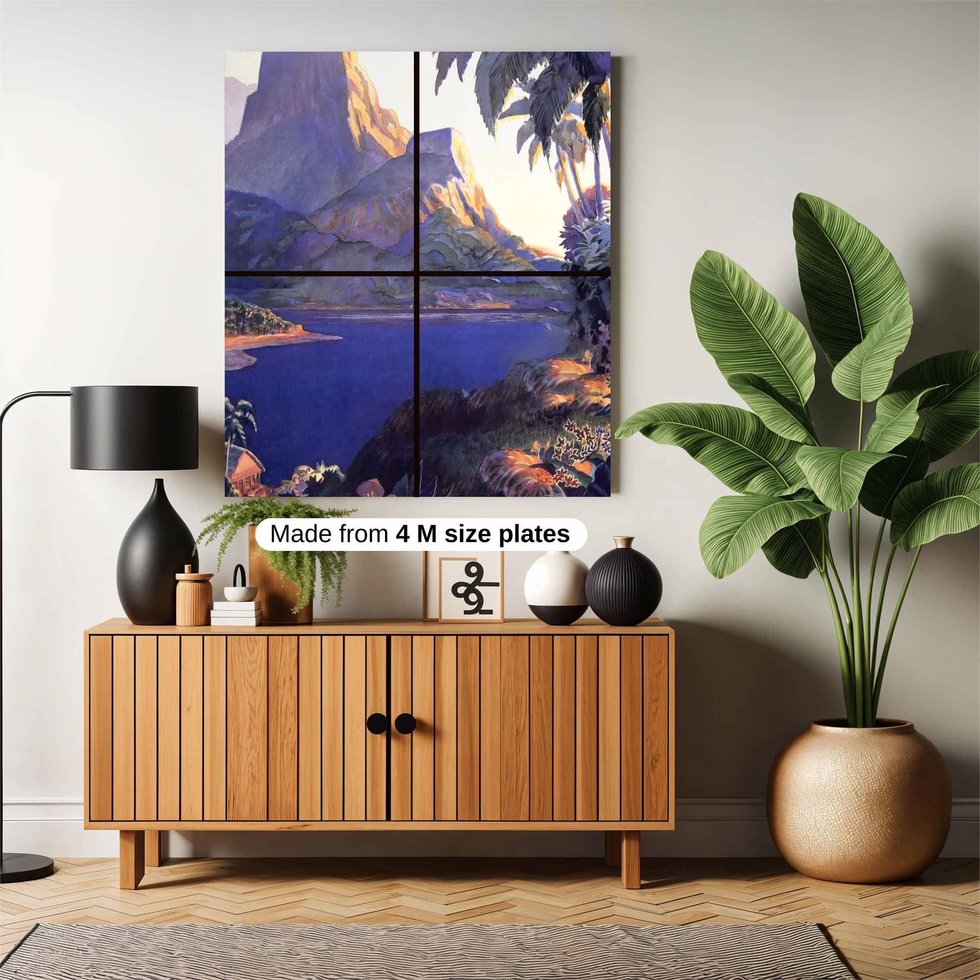 Mountain Serenity Safe Wall Magnetic / M