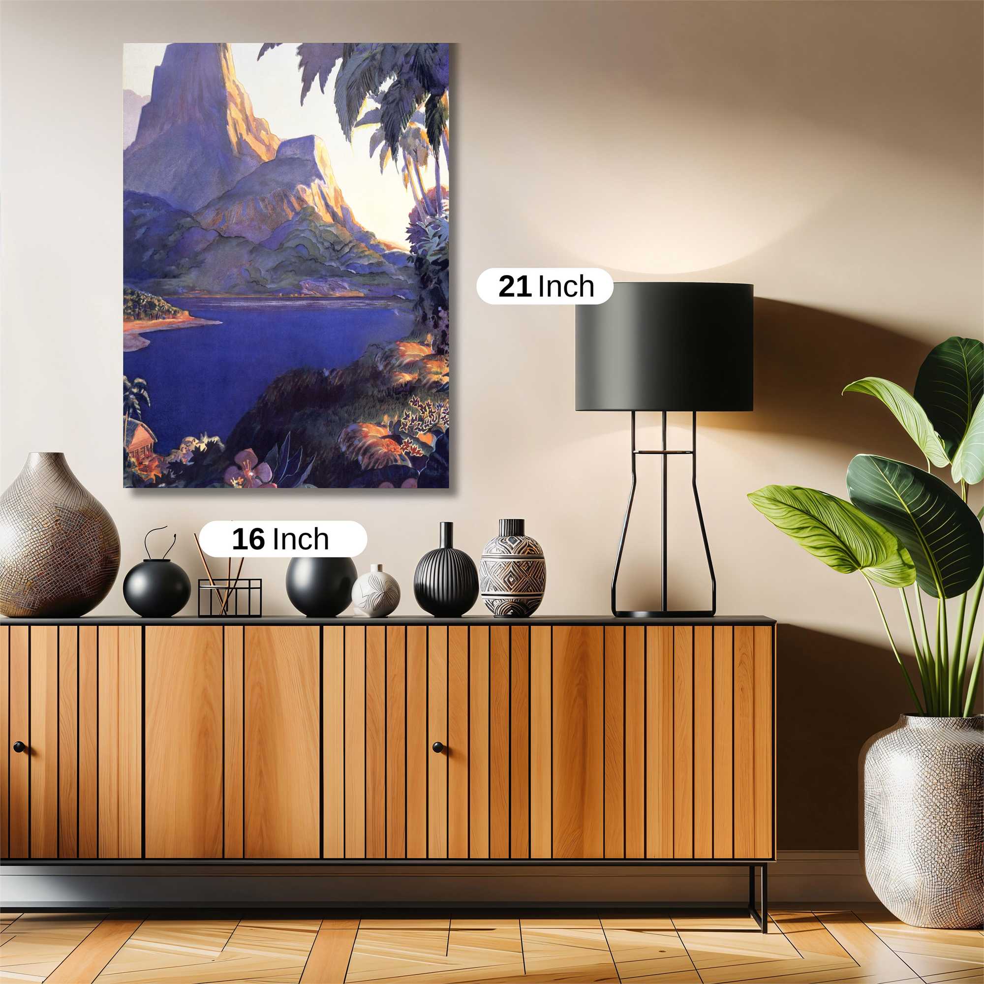 Mountain Serenity Safe Wall Magnetic / M