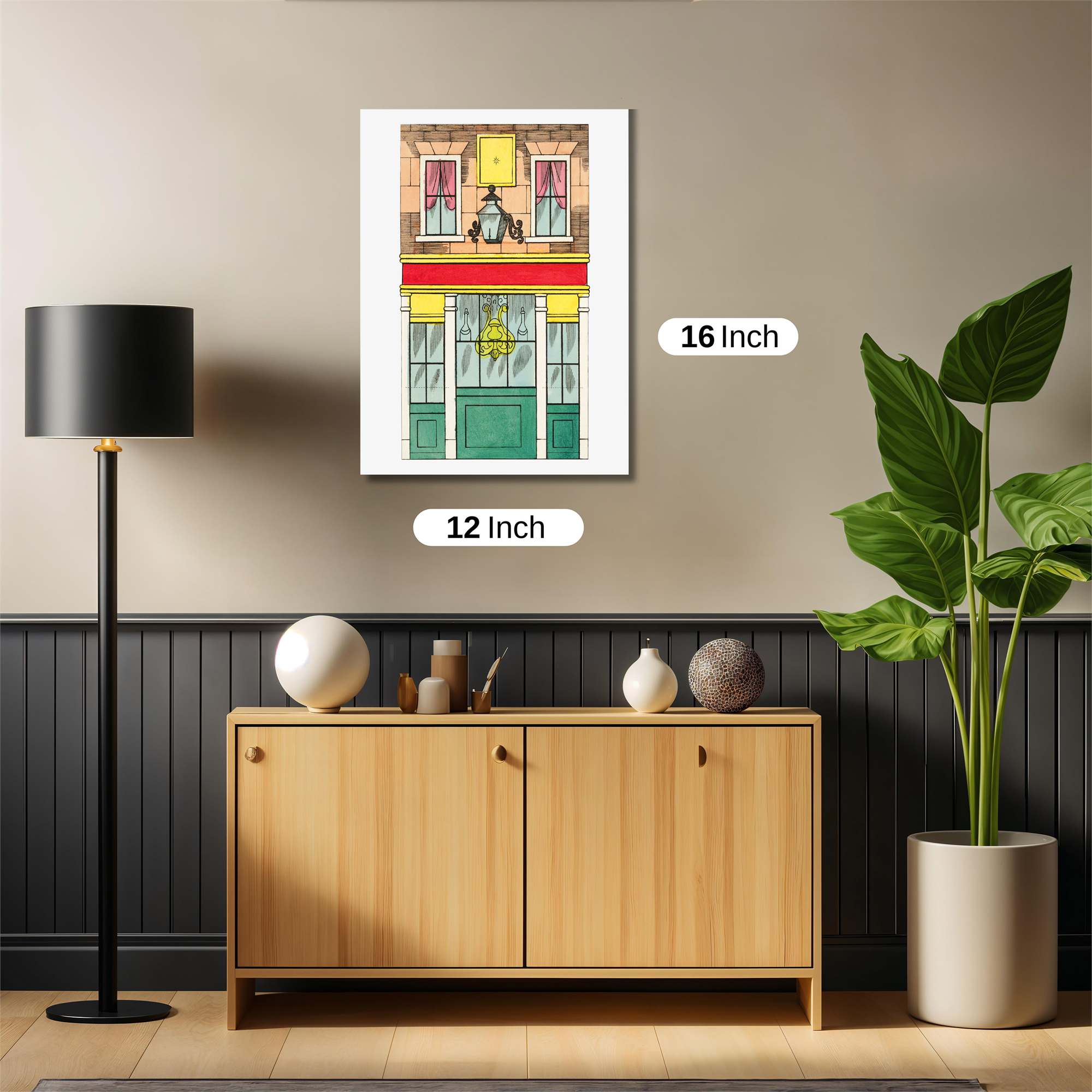 Shopfront Charm Safe Wall Magnetic / M