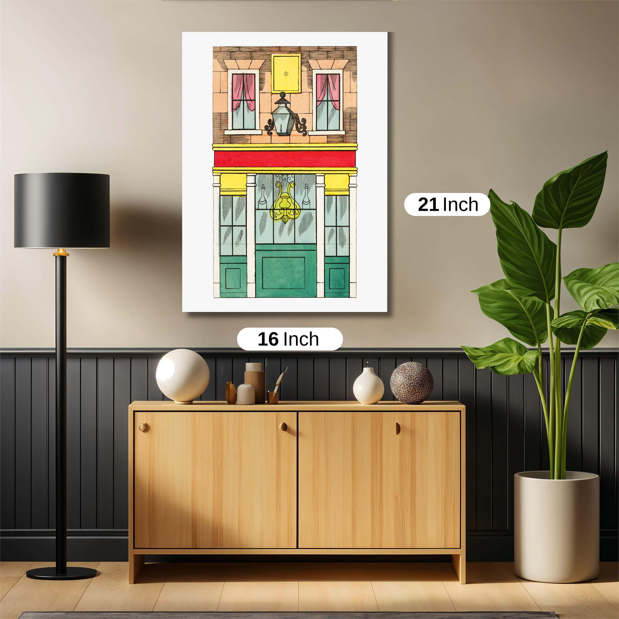 Shopfront Charm Safe Wall Magnetic / M