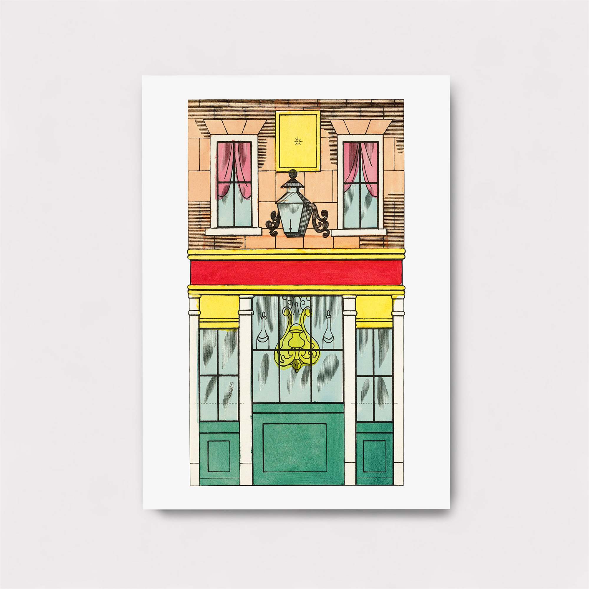 Shopfront Charm Safe Wall Magnetic / M