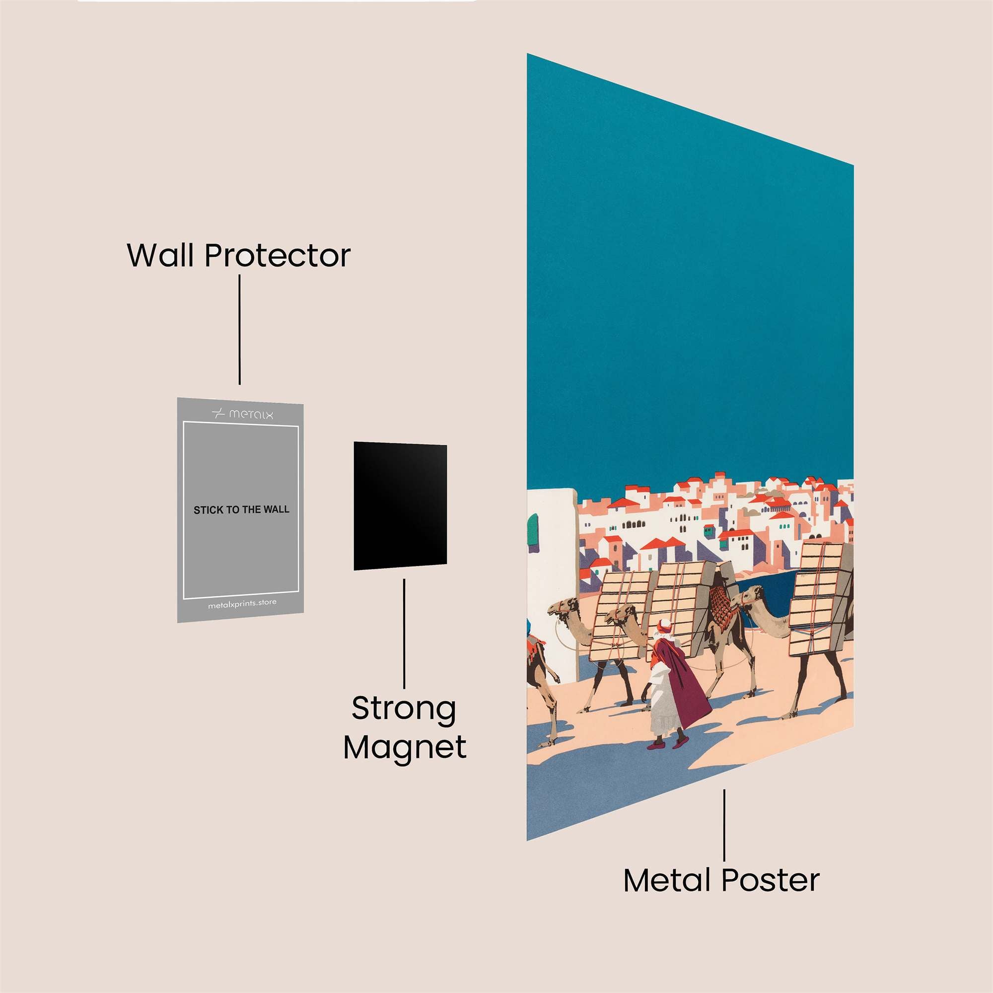 Caravan Serenity Safe Wall Magnetic / M