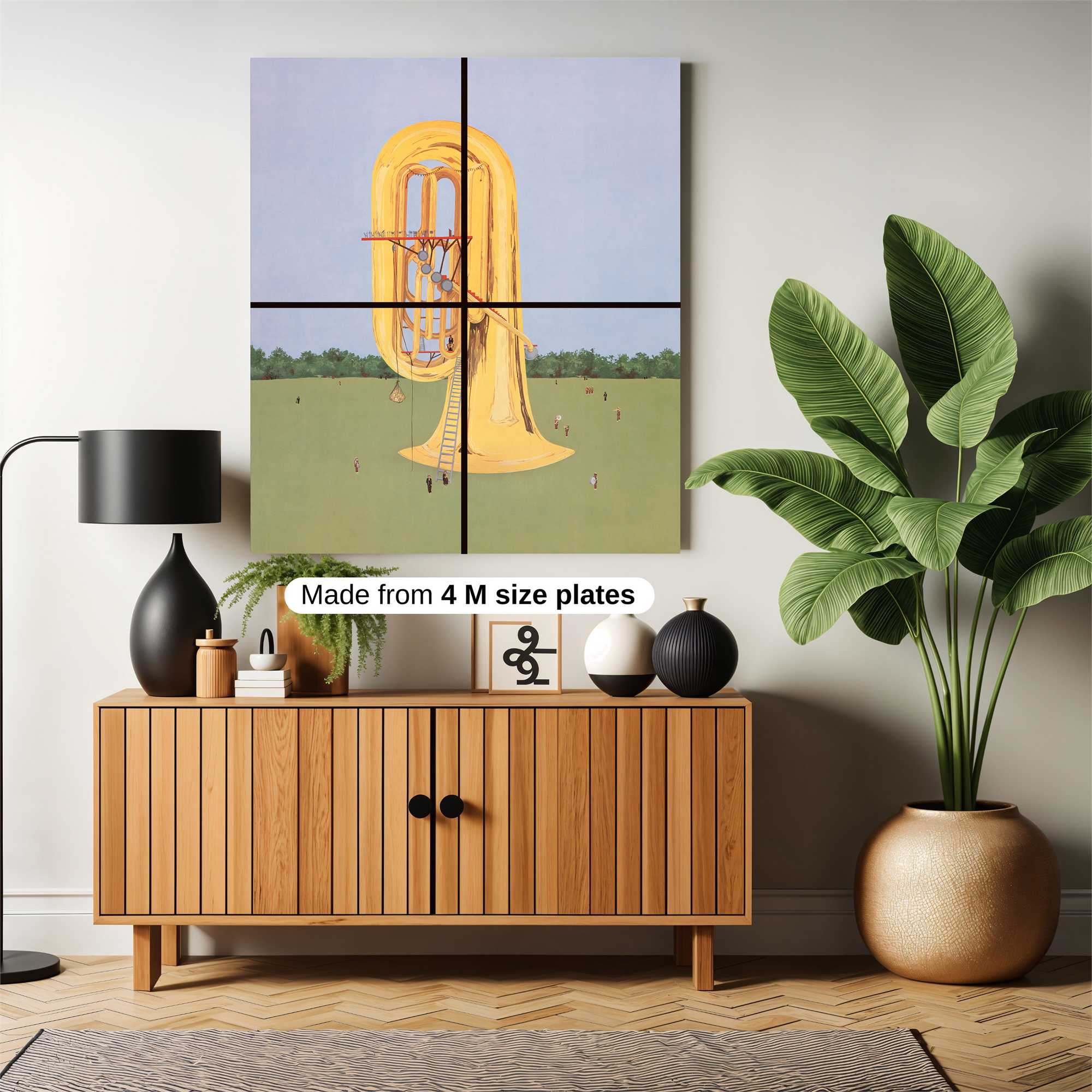 Tuba Tranquil Safe Wall Magnetic / M