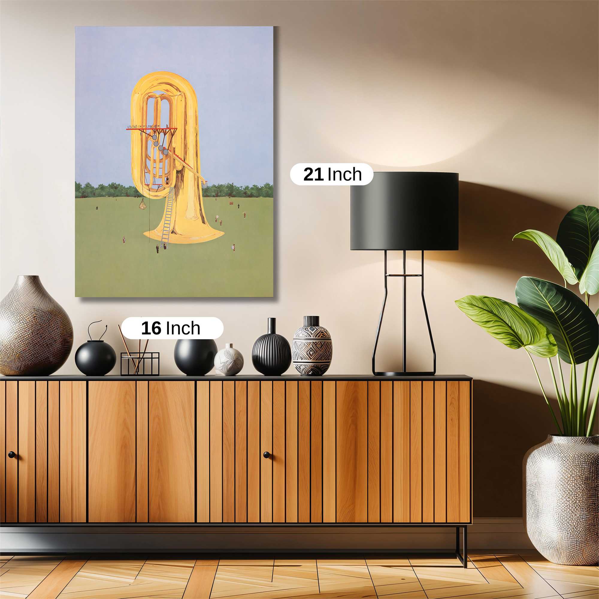 Tuba Tranquil Safe Wall Magnetic / M