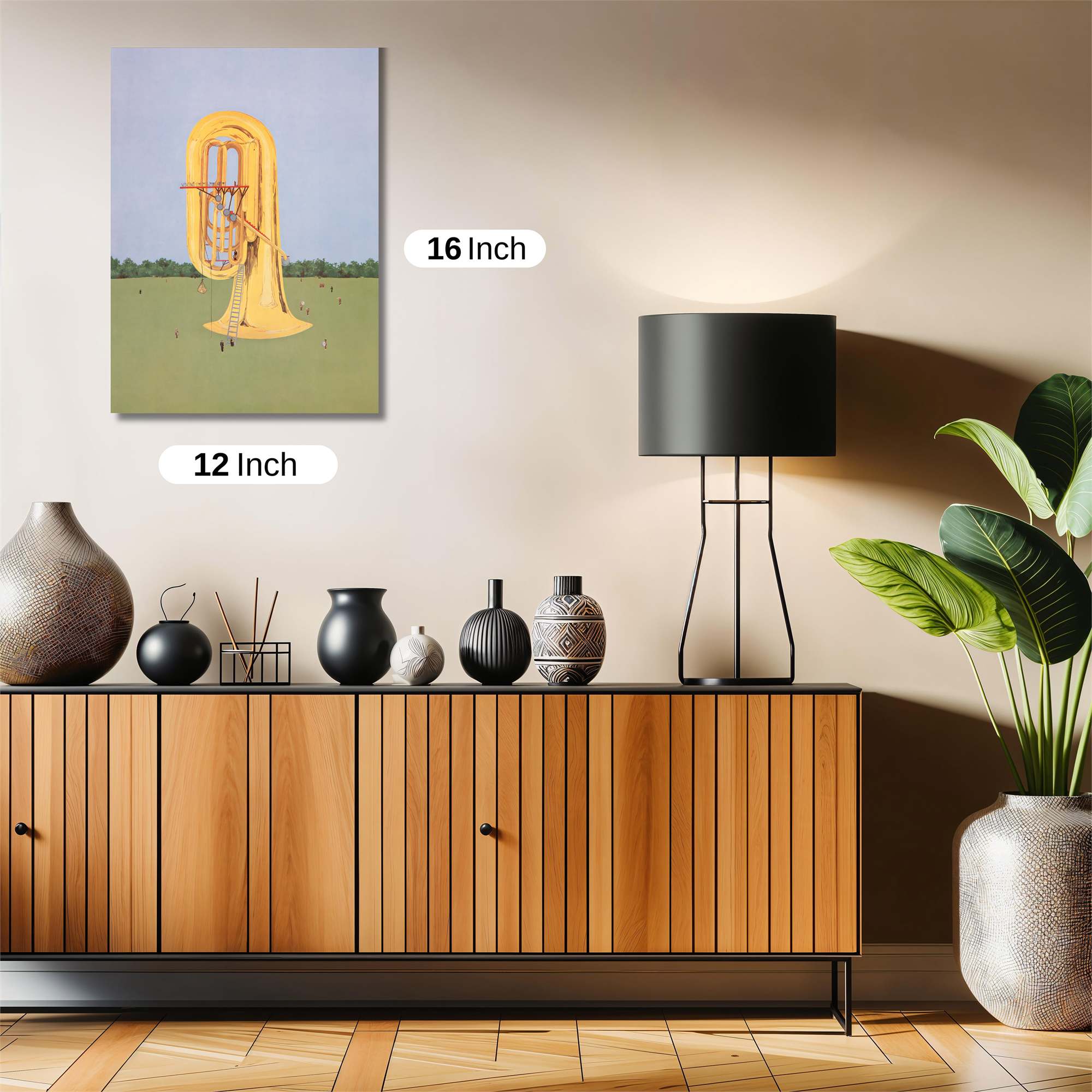 Tuba Tranquil Safe Wall Magnetic / M