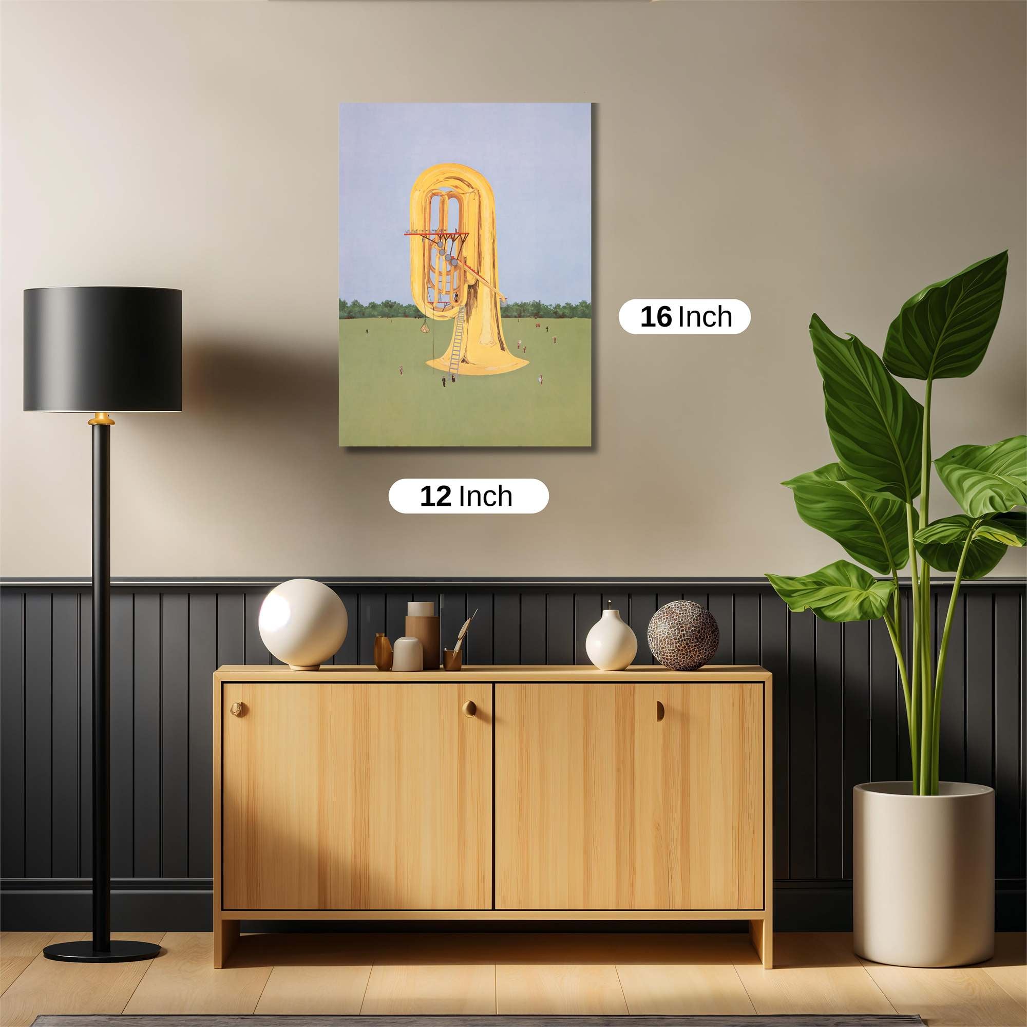 Tuba Tranquil Safe Wall Magnetic / M