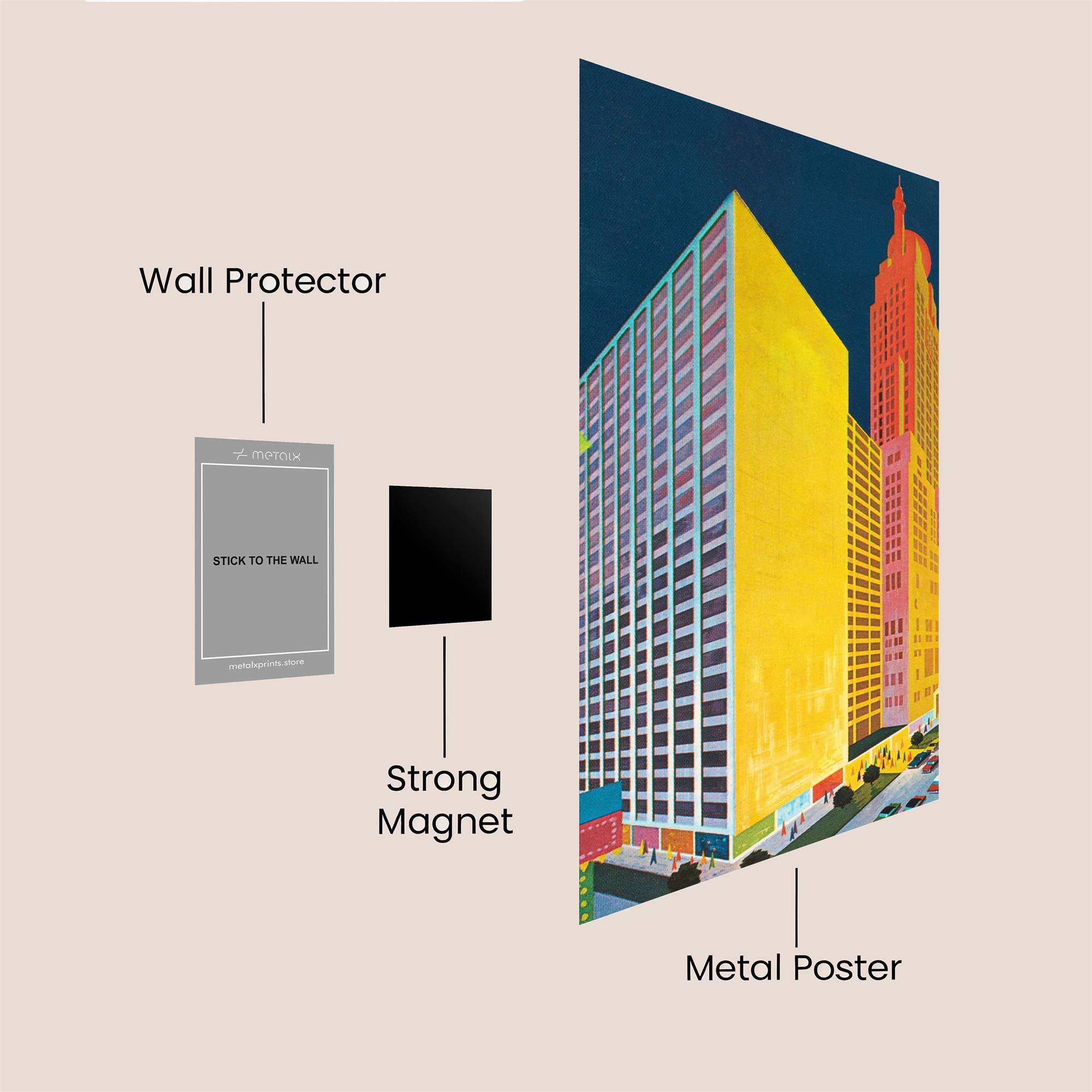 Empire Radiance Safe Wall Magnetic / M