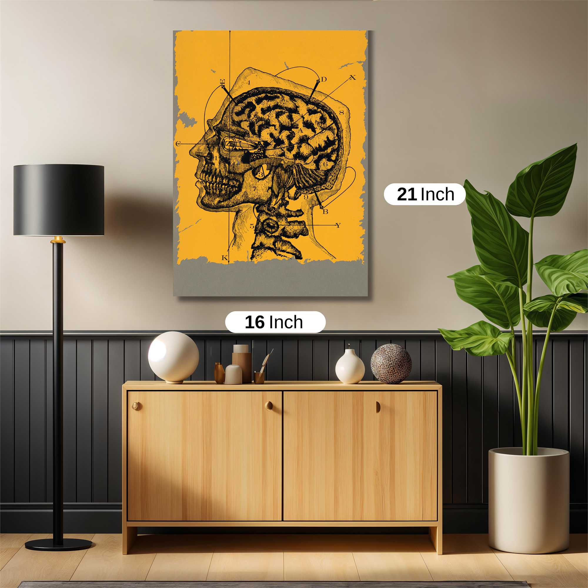 Mindful Introspection Safe Wall Magnetic / M