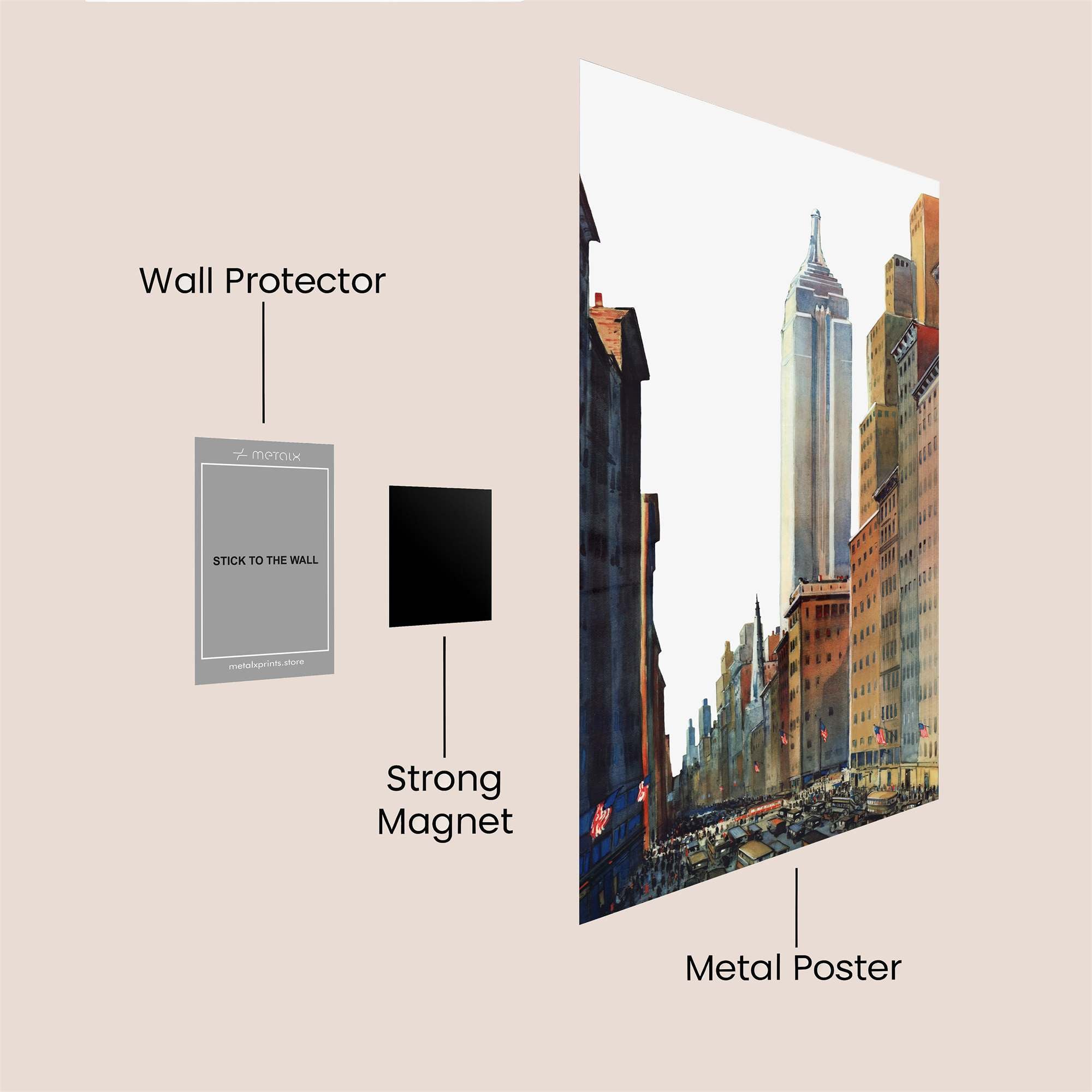 Empire Majestic Safe Wall Magnetic / M