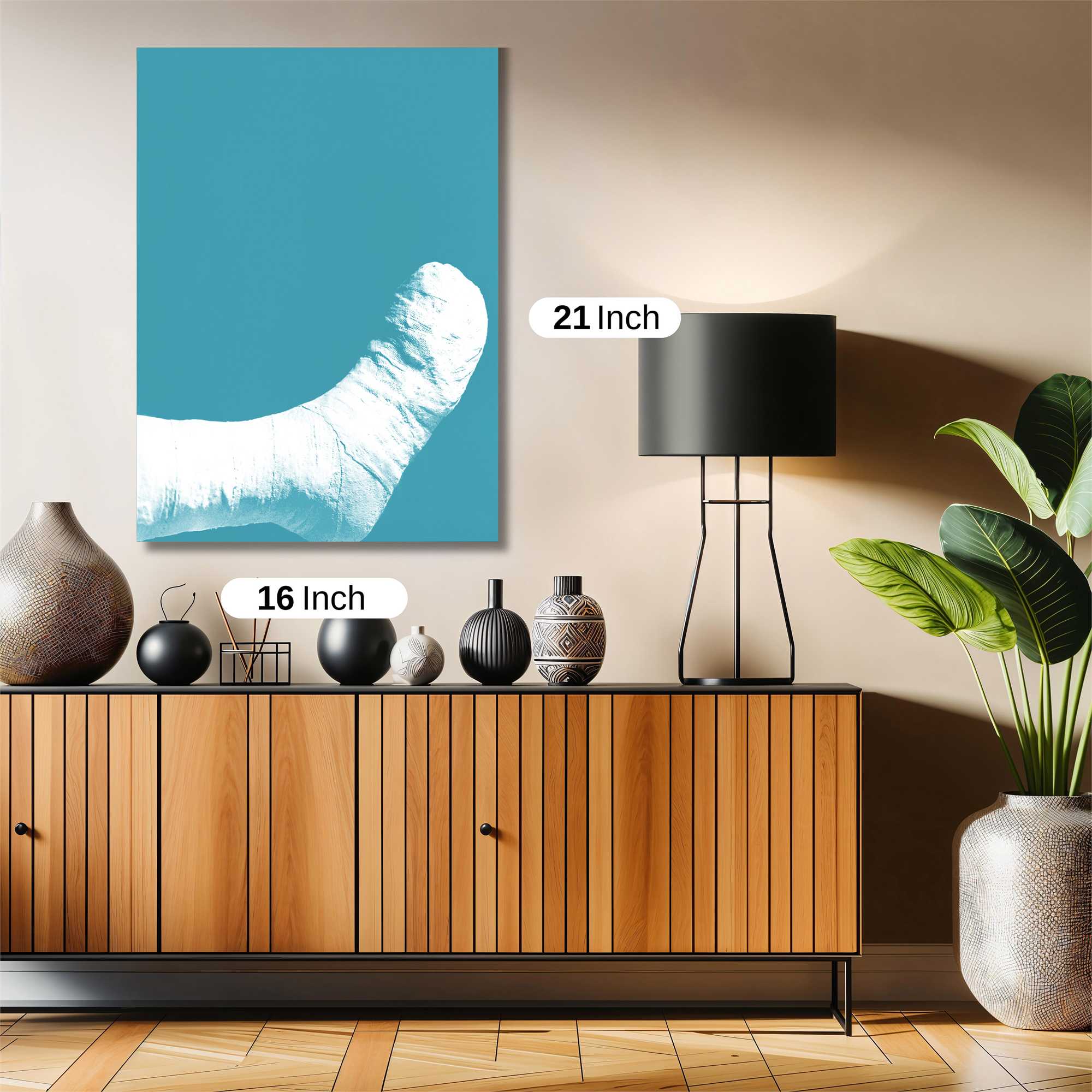 Foot Fractured Safe Wall Magnetic / M