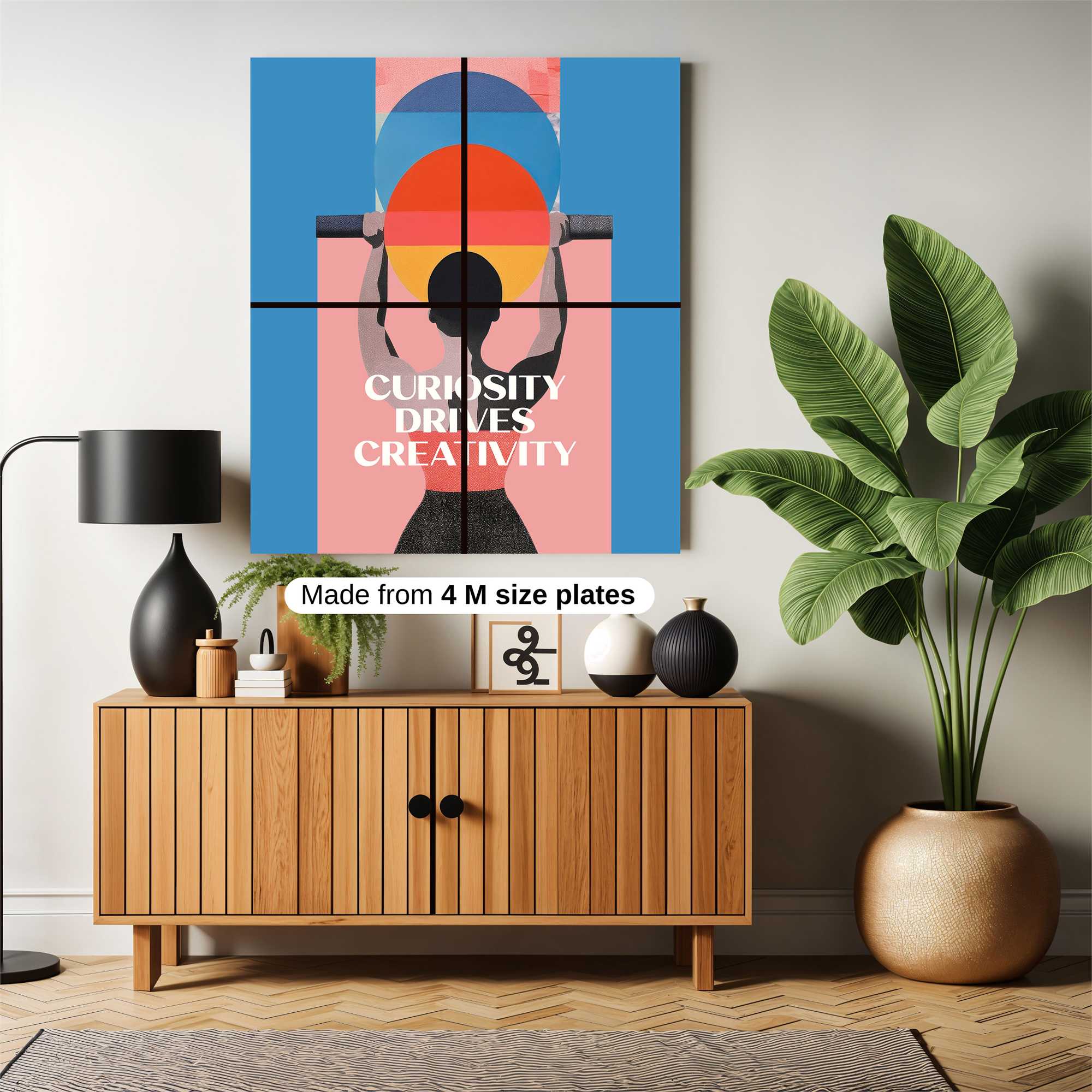 Curiosity Unleashed Safe Wall Magnetic / M