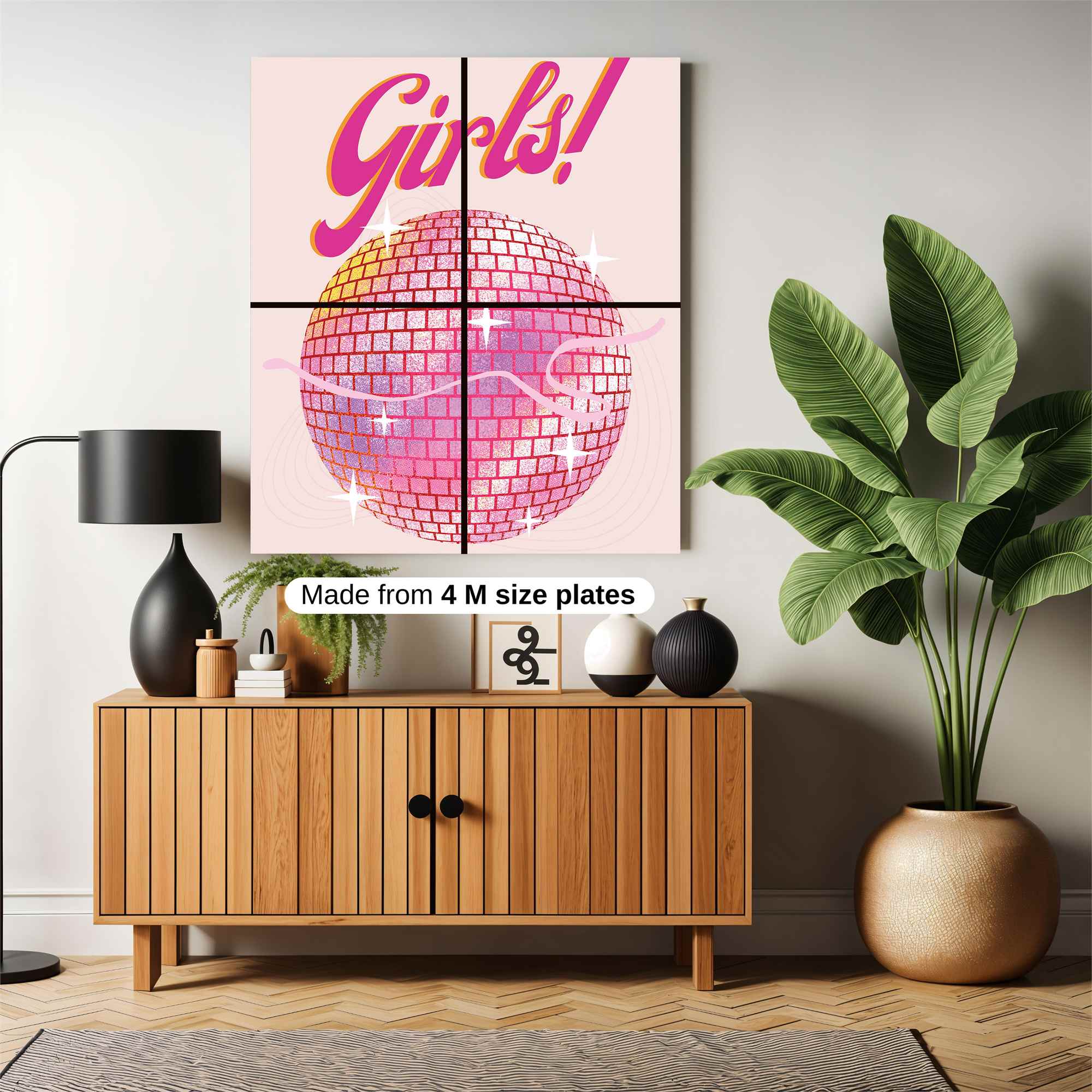 Disco Delight Safe Wall Magnetic / M