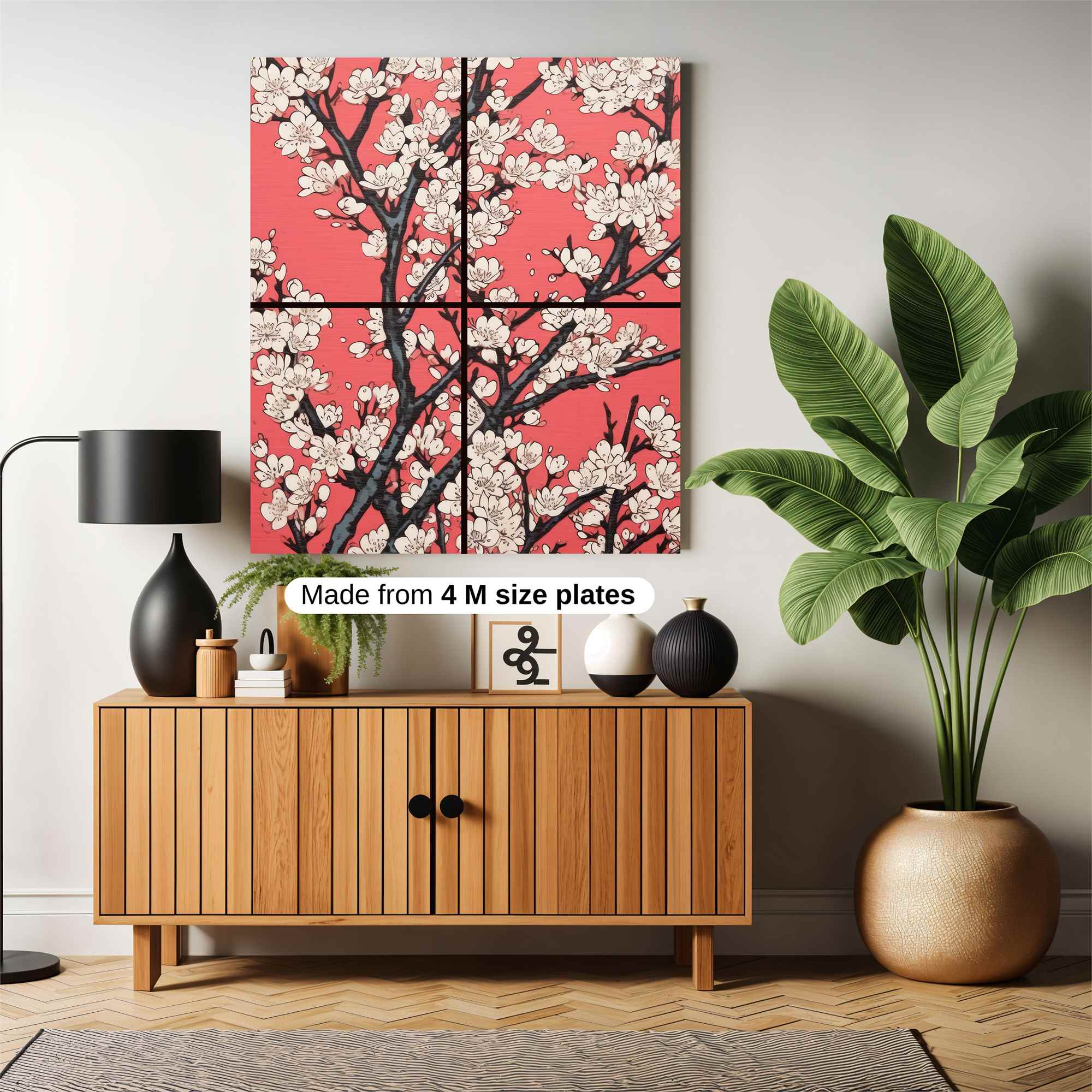 Blossom Serenity Safe Wall Magnetic / M