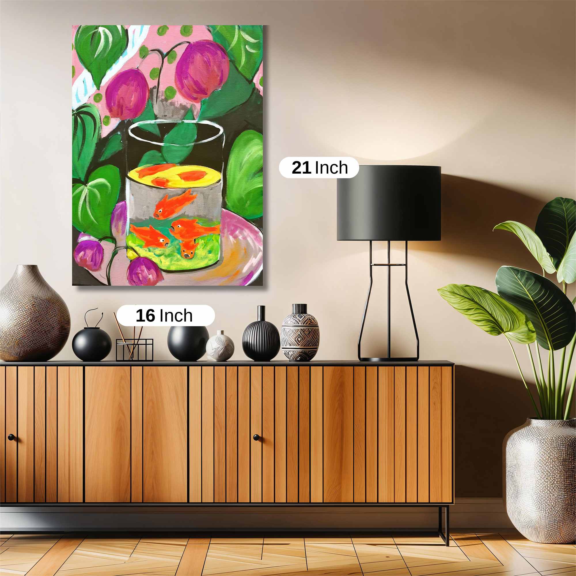 Goldfish Glee Safe Wall Magnetic / M