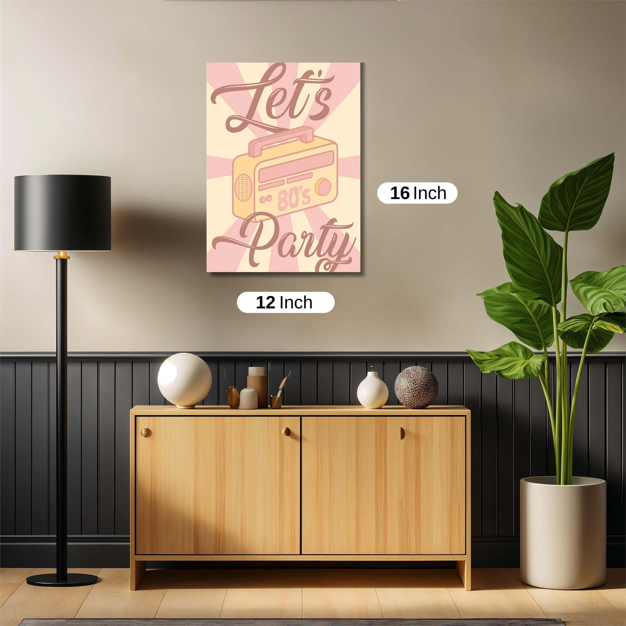 Retro Revelry Safe Wall Magnetic / M