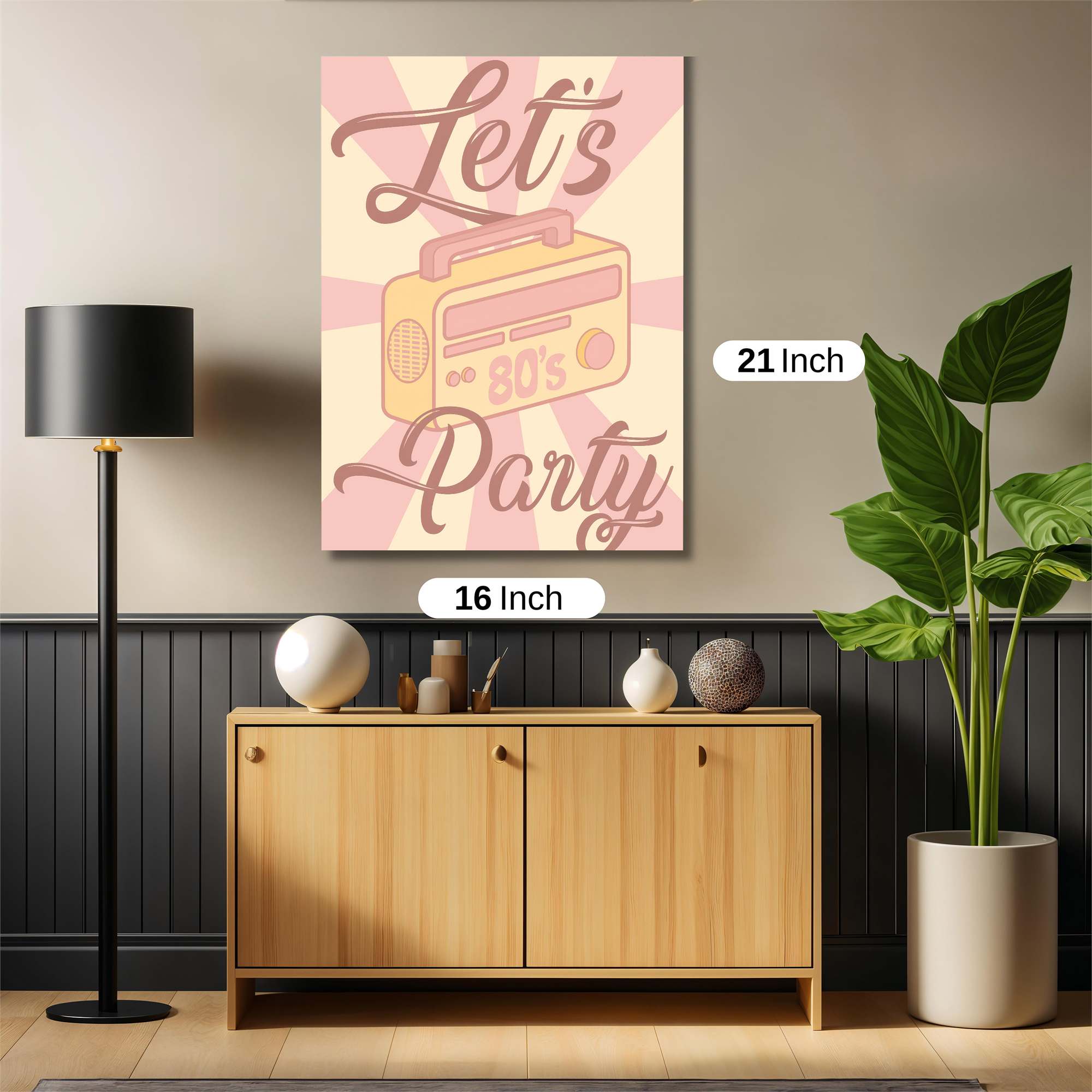 Retro Revelry Safe Wall Magnetic / M