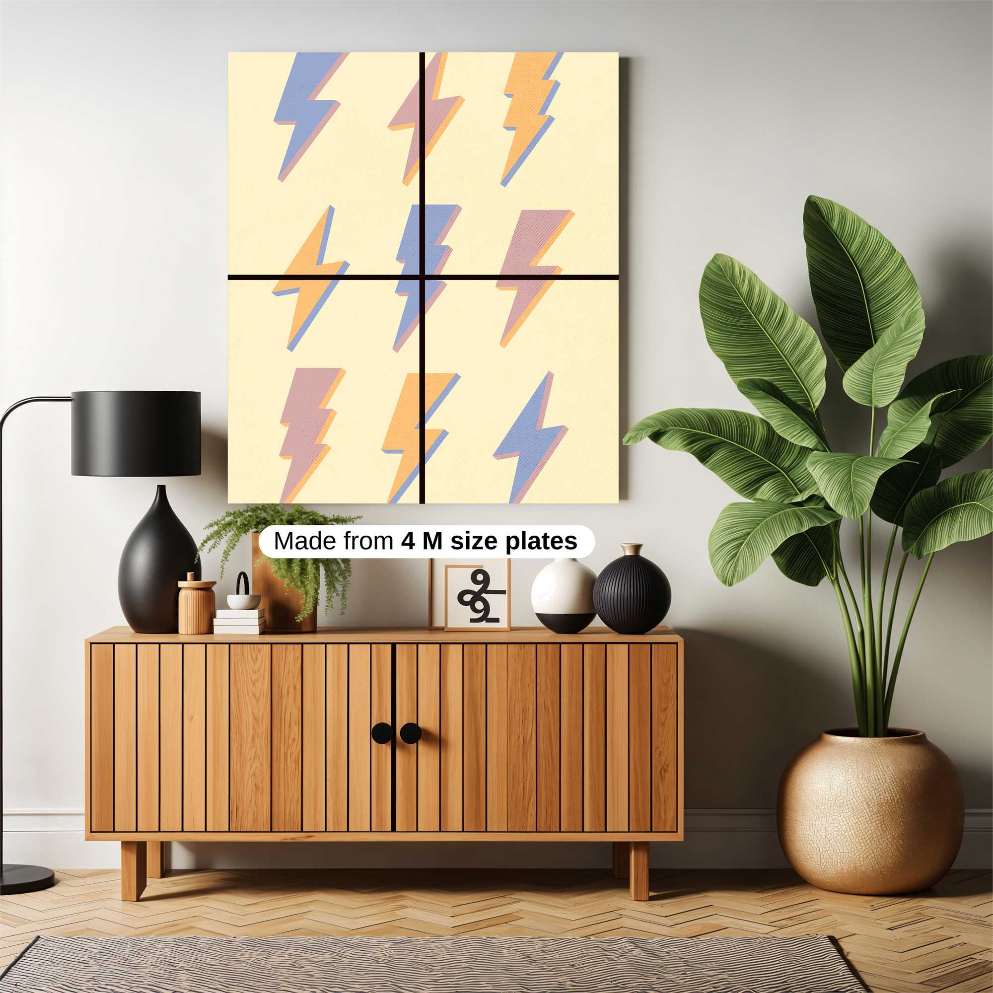 Lightning Parade Safe Wall Magnetic / M