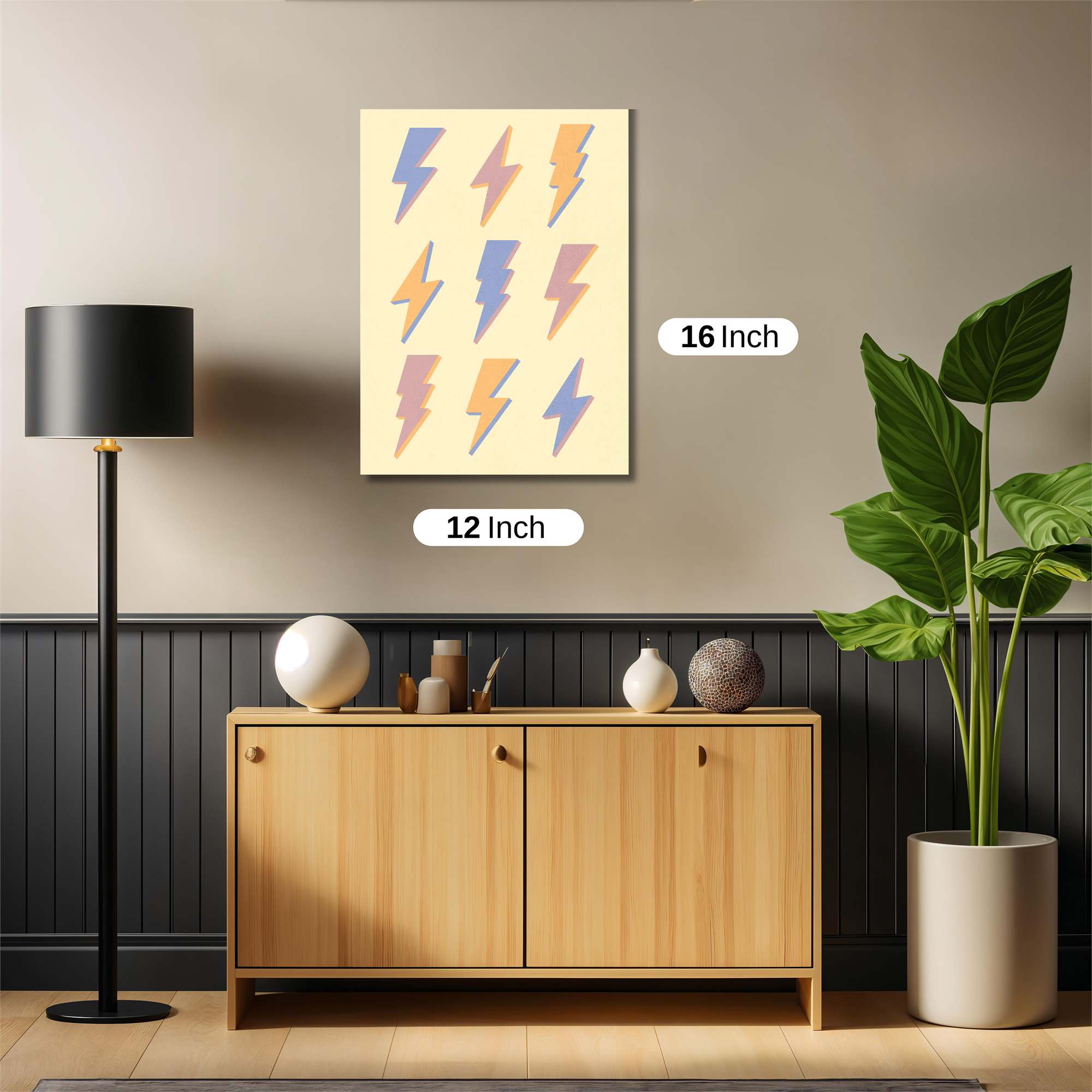 Lightning Parade Safe Wall Magnetic / M