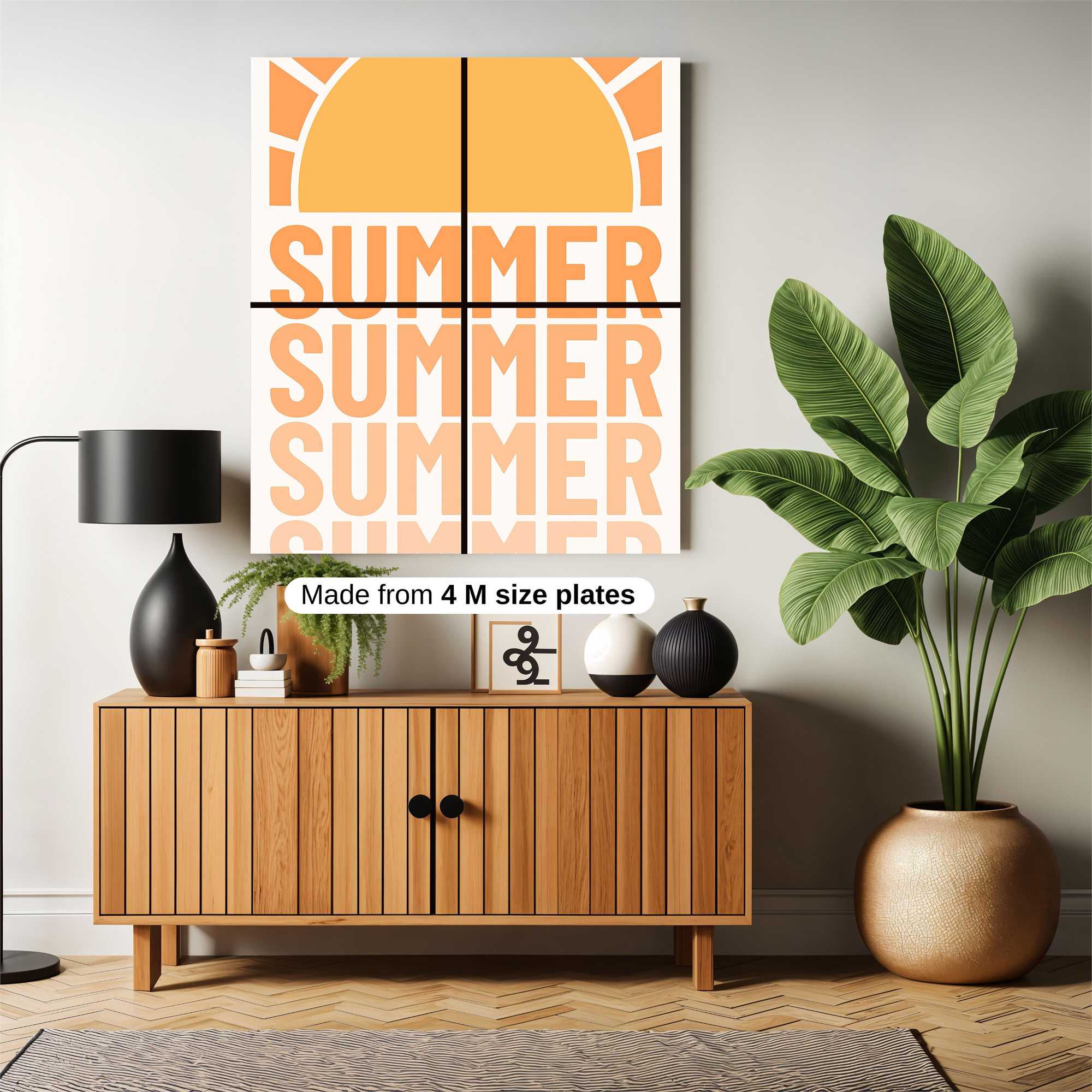 Sunrise Serenity Safe Wall Magnetic / M
