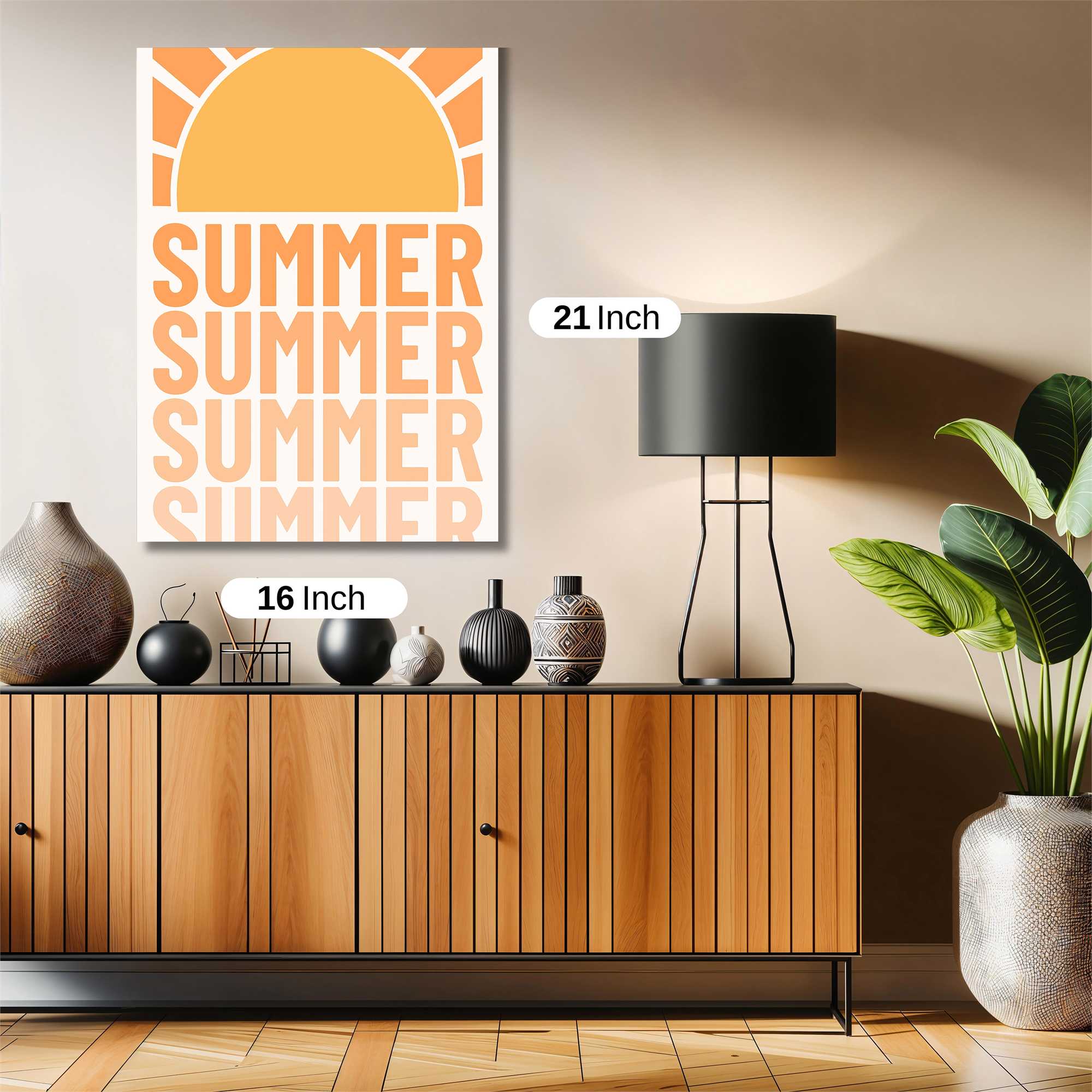 Sunrise Serenity Safe Wall Magnetic / M