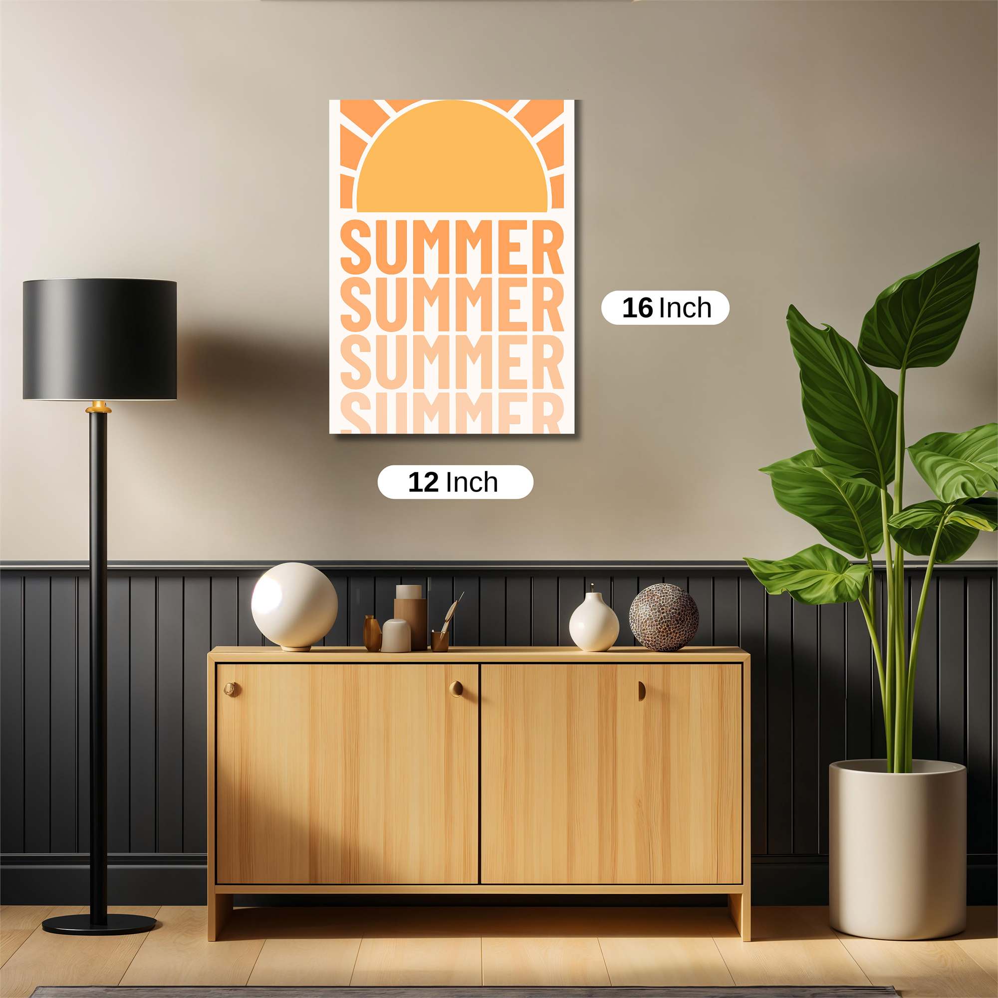Sunrise Serenity Safe Wall Magnetic / M