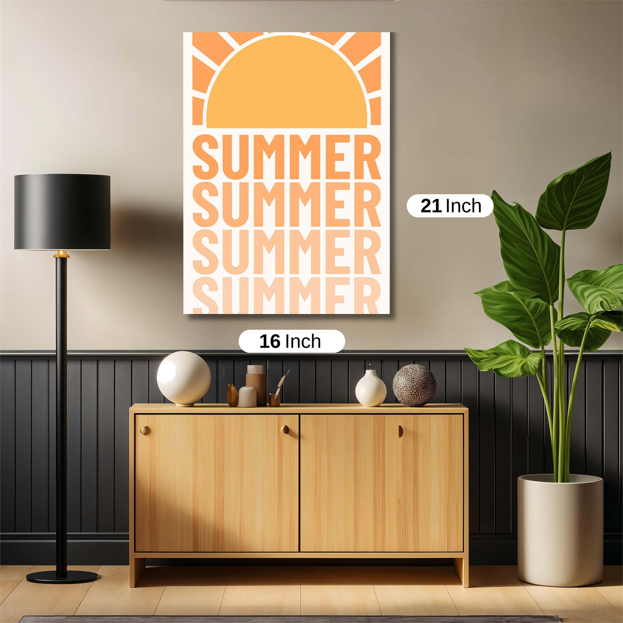 Sunrise Serenity Safe Wall Magnetic / M