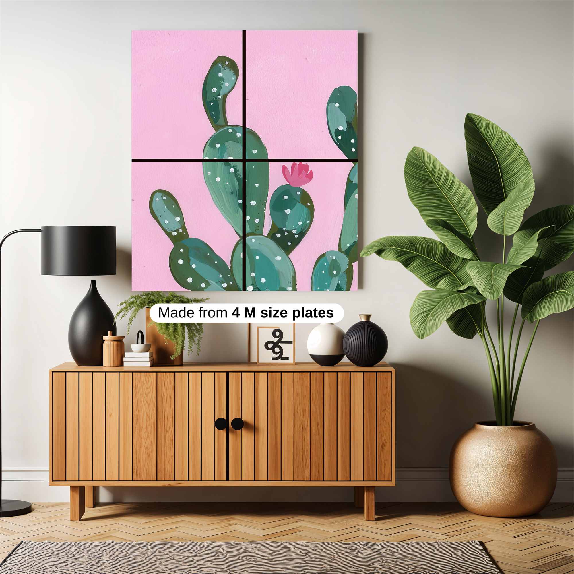 Cactus Cheer Safe Wall Magnetic / M