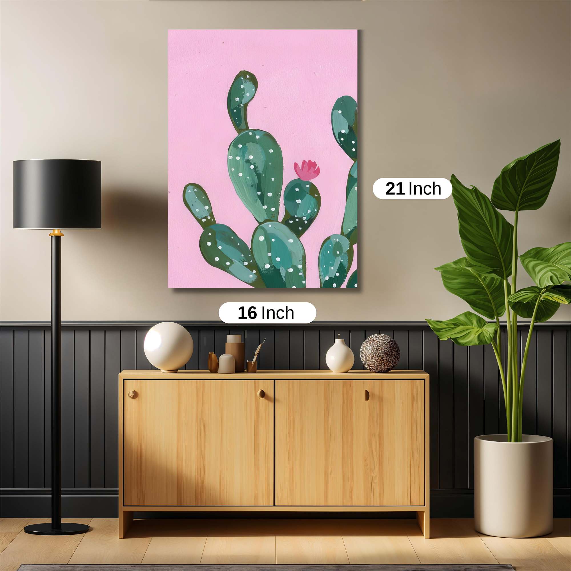 Cactus Cheer Safe Wall Magnetic / M