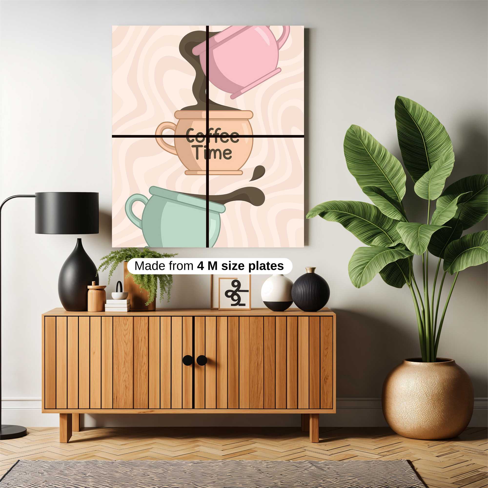 Coffee Chaos Safe Wall Magnetic / M