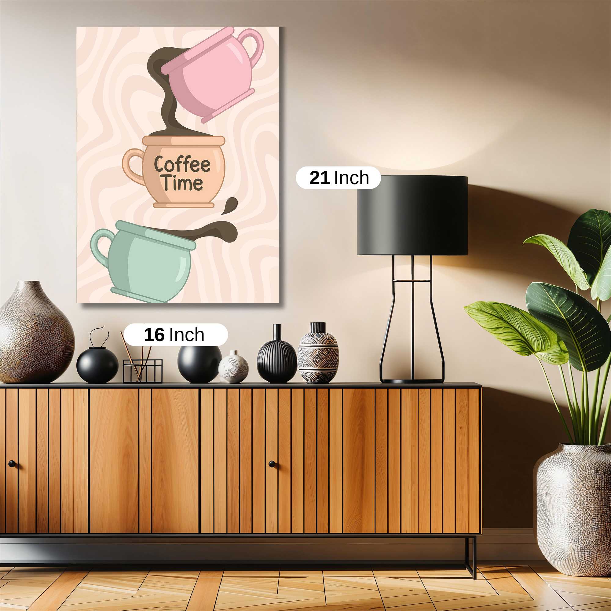 Coffee Chaos Safe Wall Magnetic / M