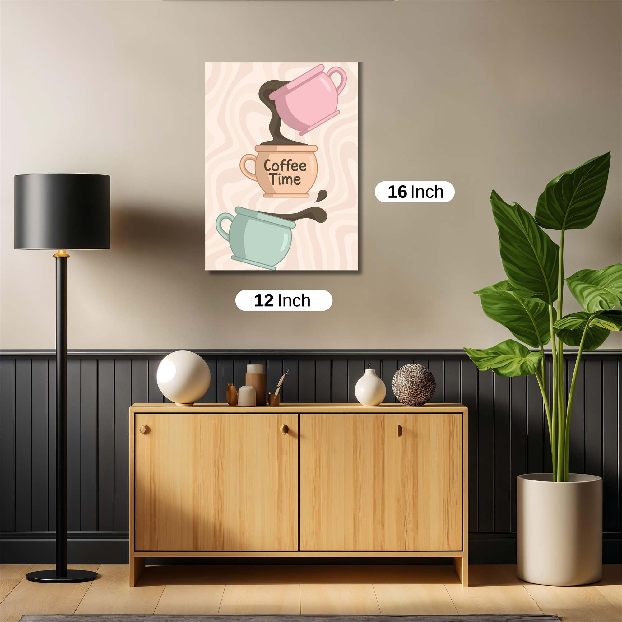 Coffee Chaos Safe Wall Magnetic / M