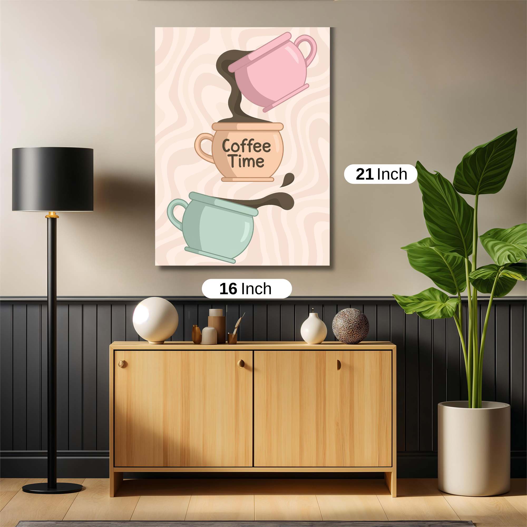 Coffee Chaos Safe Wall Magnetic / M
