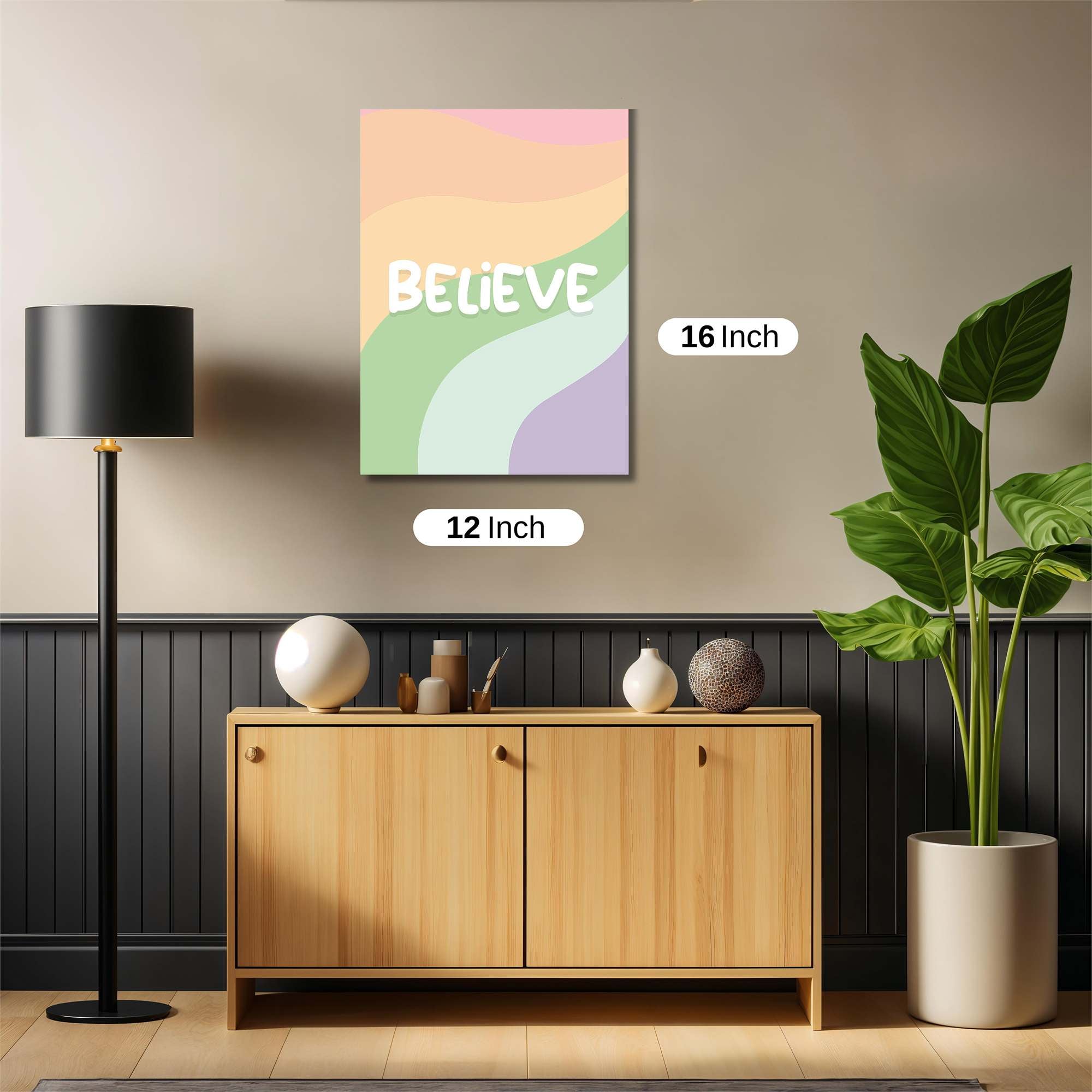 Believe Bliss Safe Wall Magnetic / M