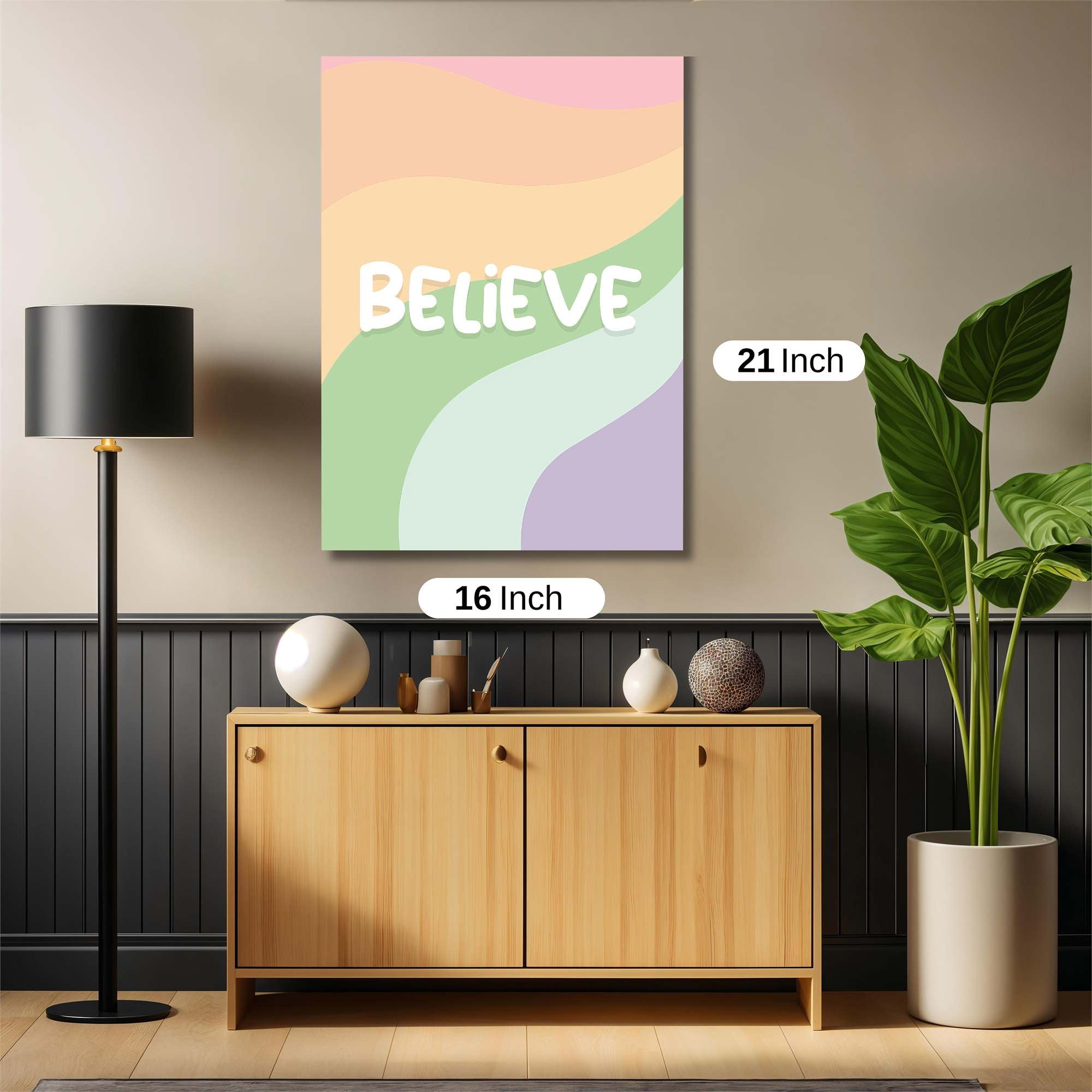 Believe Bliss Safe Wall Magnetic / M
