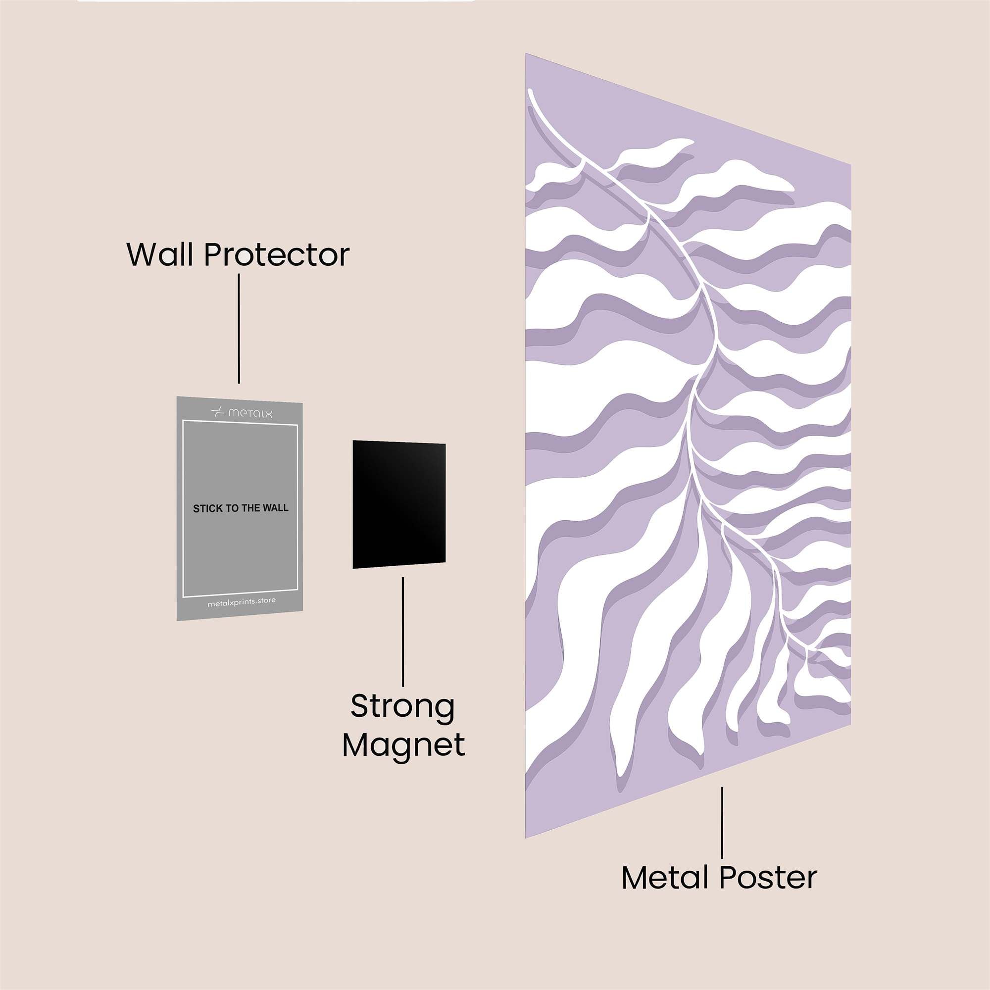 FernWhimsy Safe Wall Magnetic / M