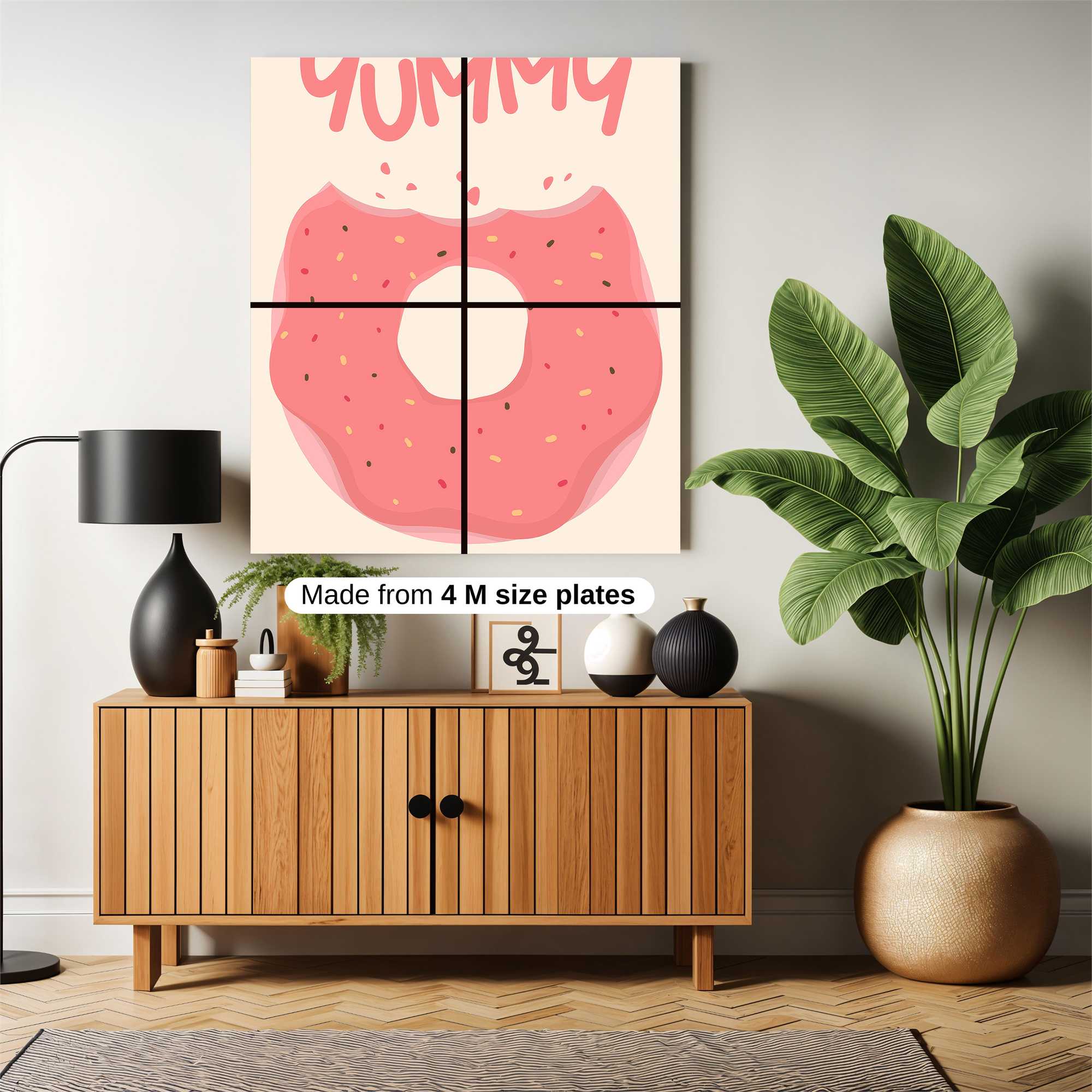 Donut Delight Safe Wall Magnetic / M