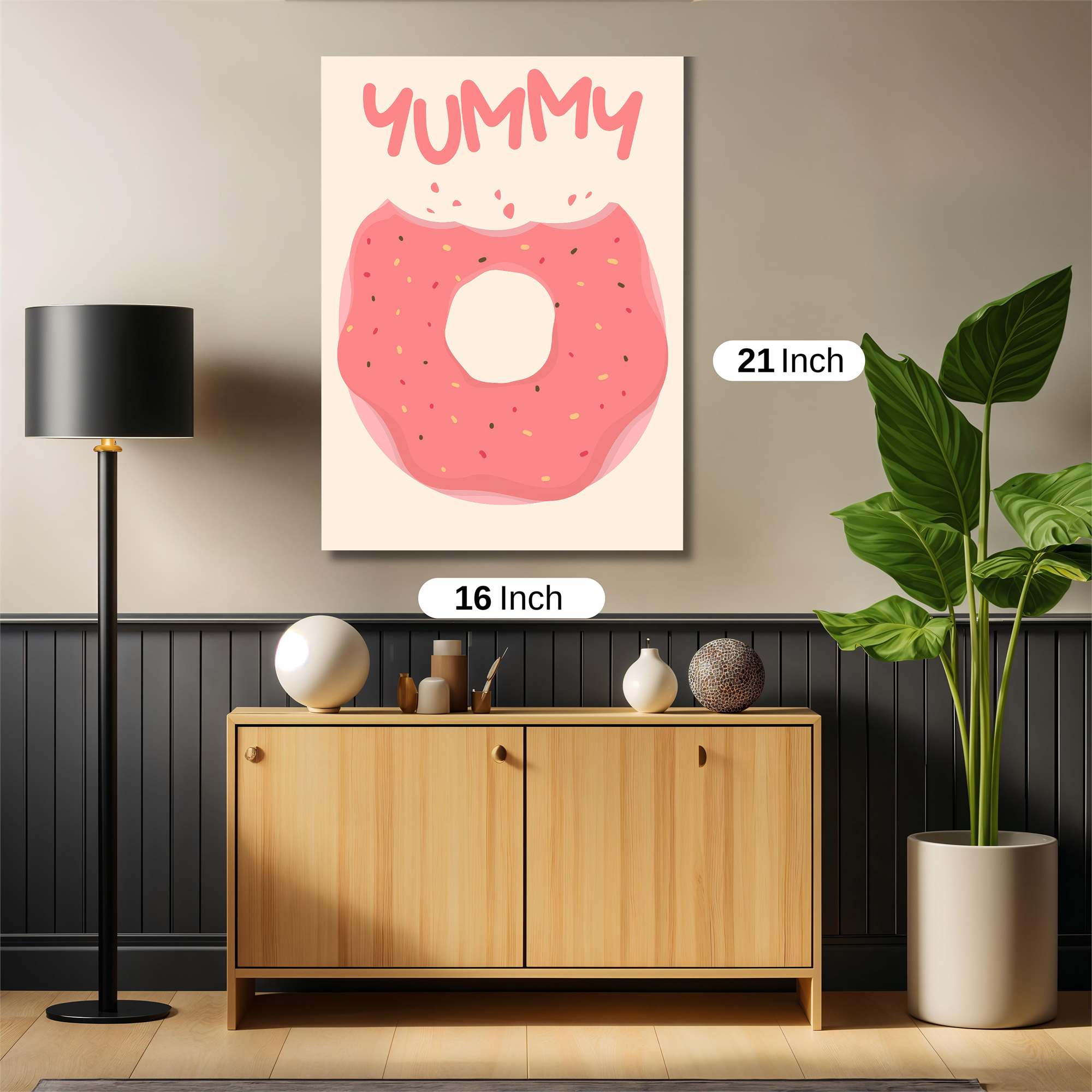 Donut Delight Safe Wall Magnetic / M