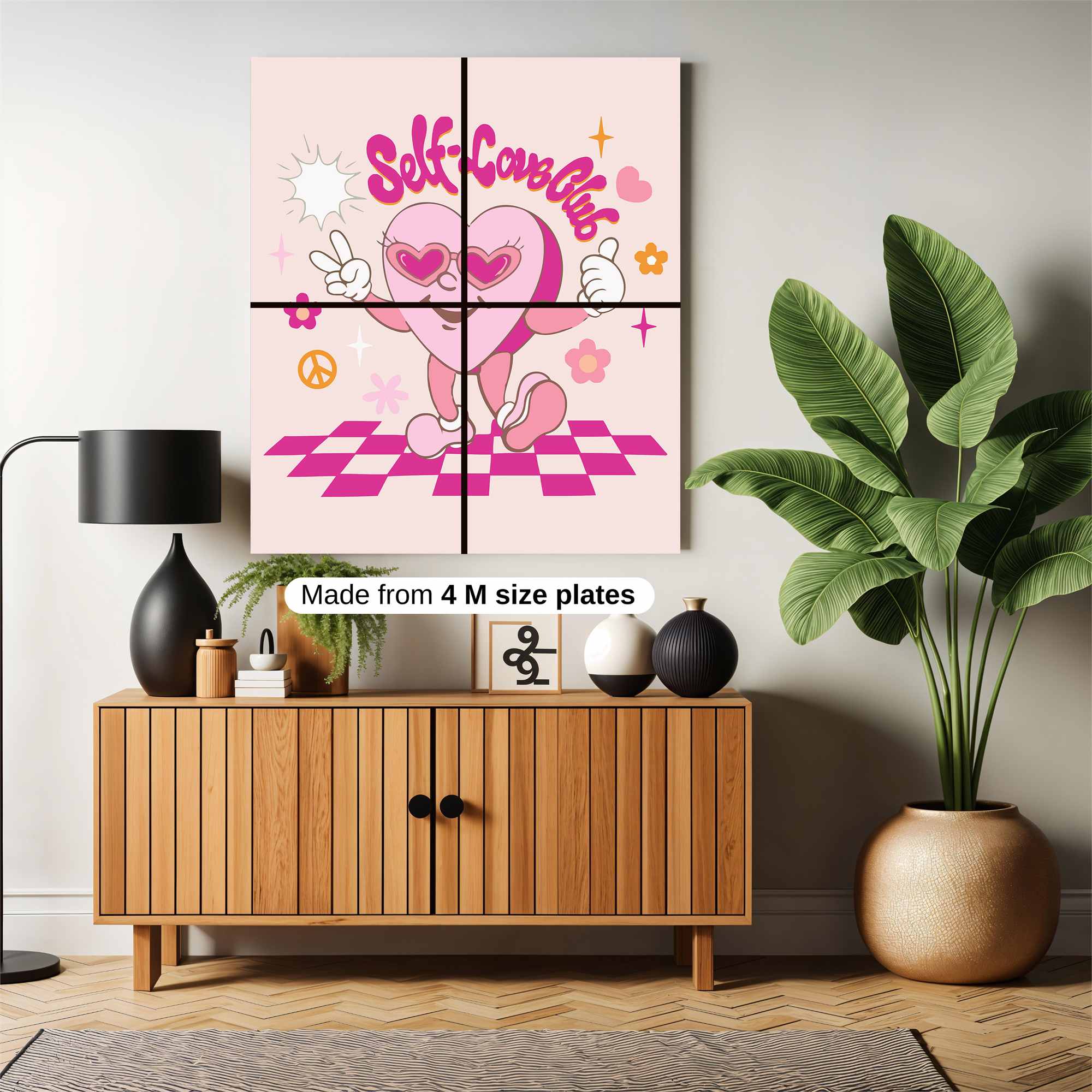 Love Dance Safe Wall Magnetic / M