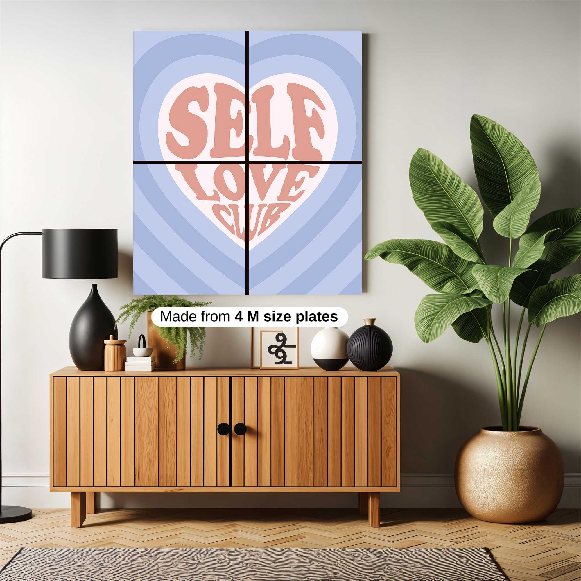 Love Embrace Safe Wall Magnetic / M