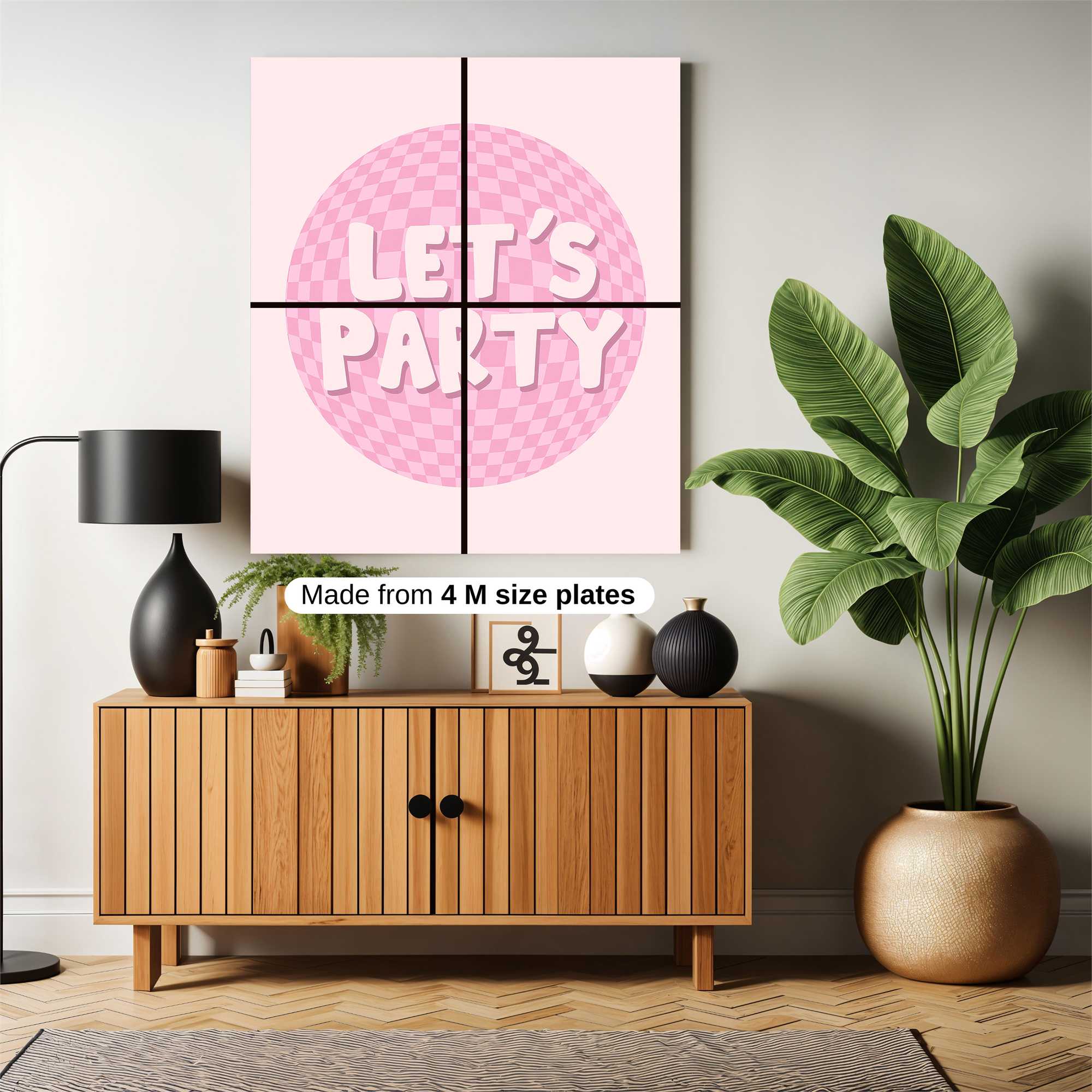 Party Whimsy Safe Wall Magnetic / M
