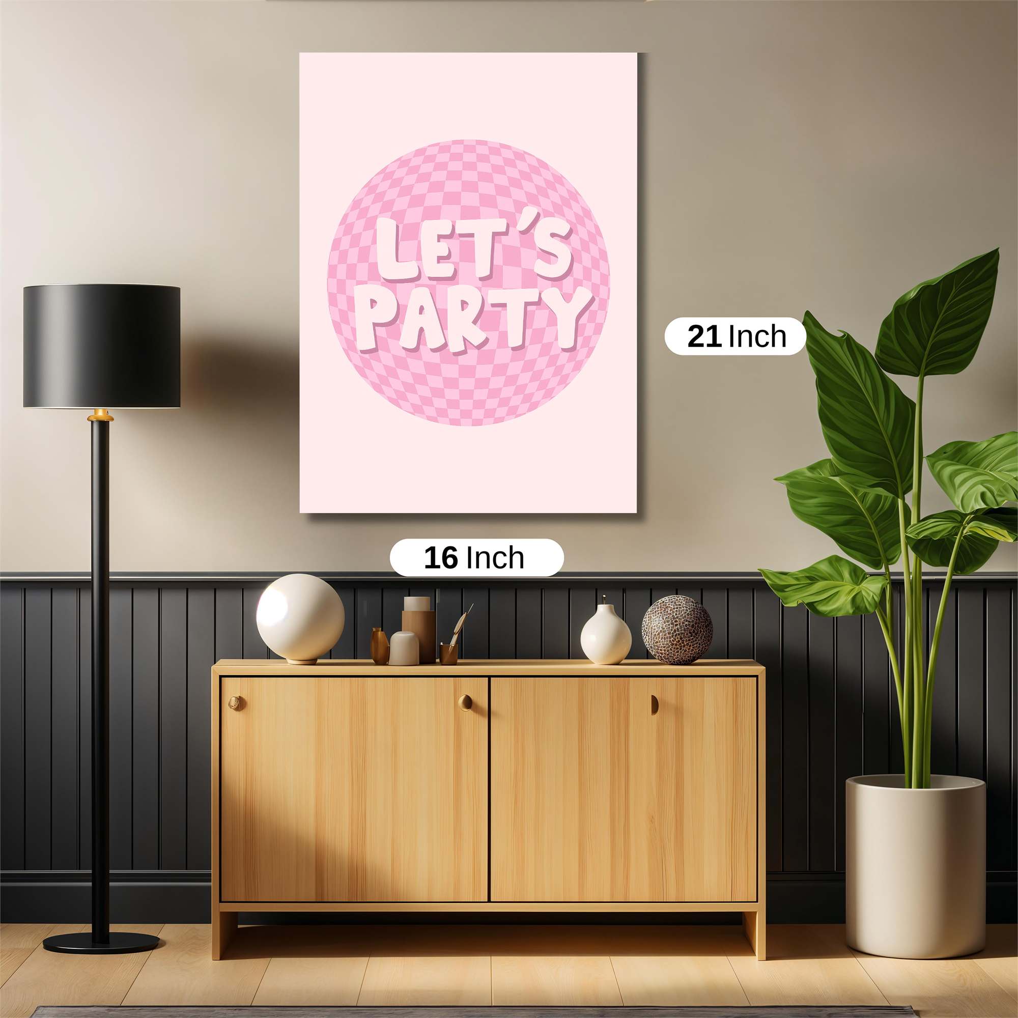 Party Whimsy Safe Wall Magnetic / M