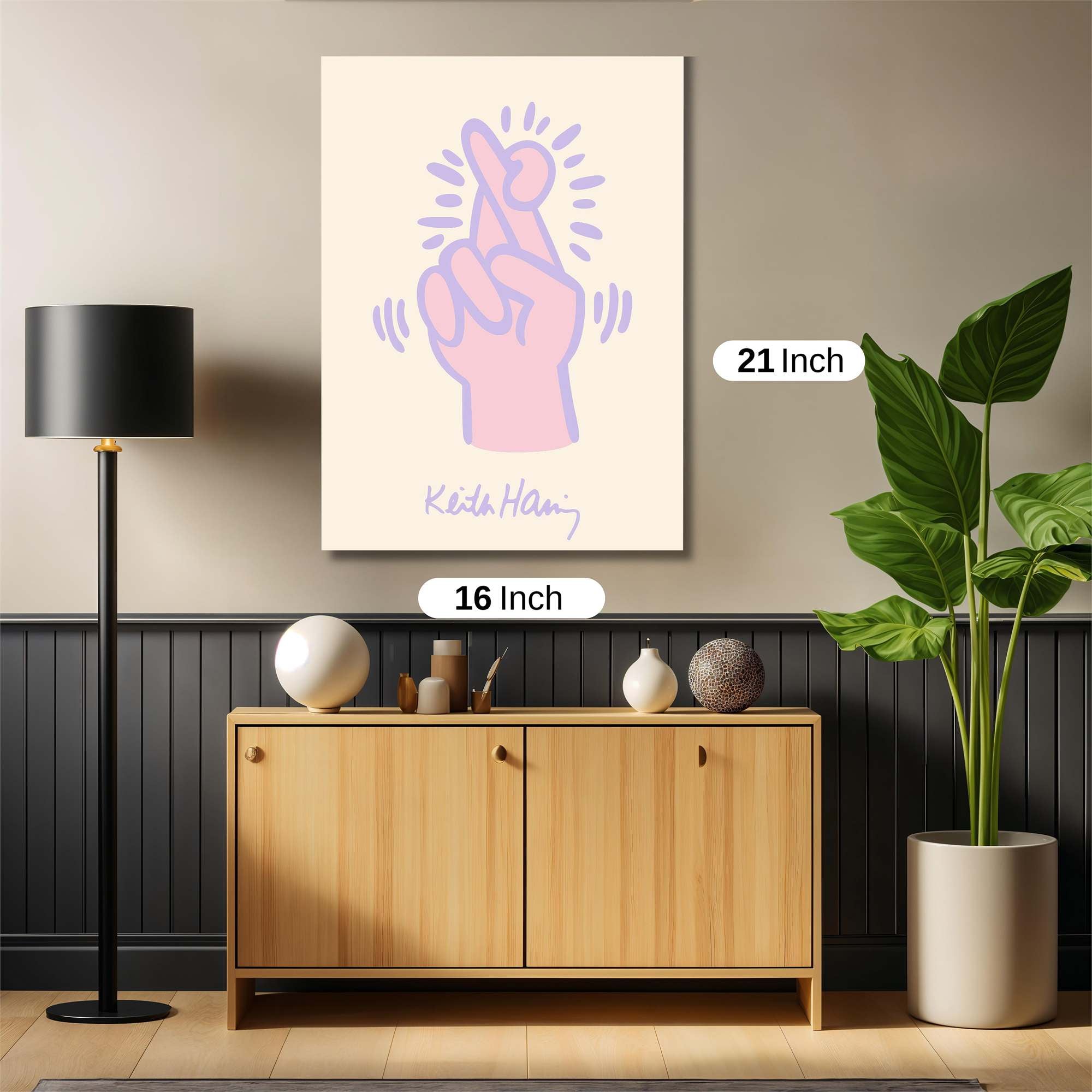Haring Hope Safe Wall Magnetic / M